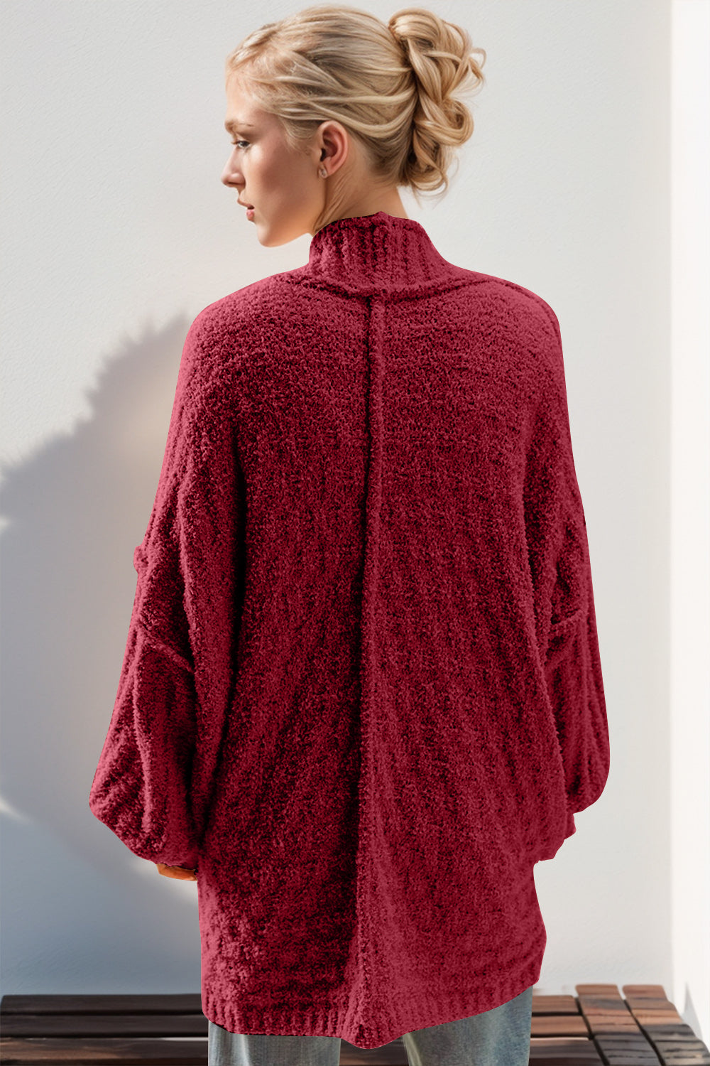 Open Front Long Sleeve Cardigan - 9 color options