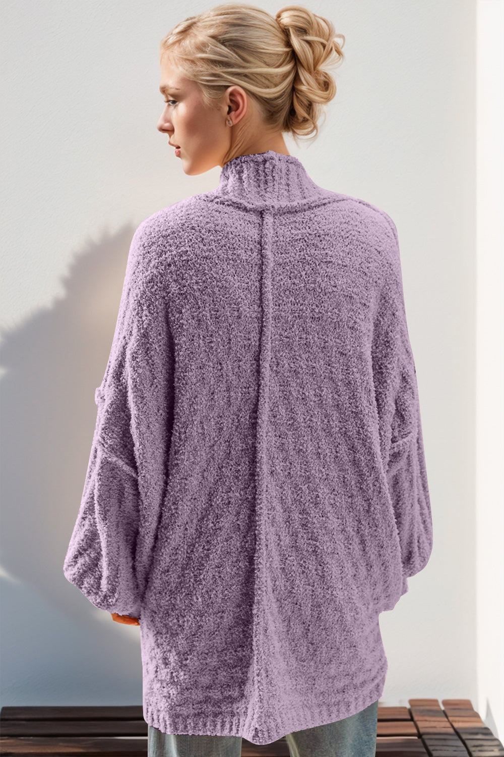 Open Front Long Sleeve Cardigan - 9 color options