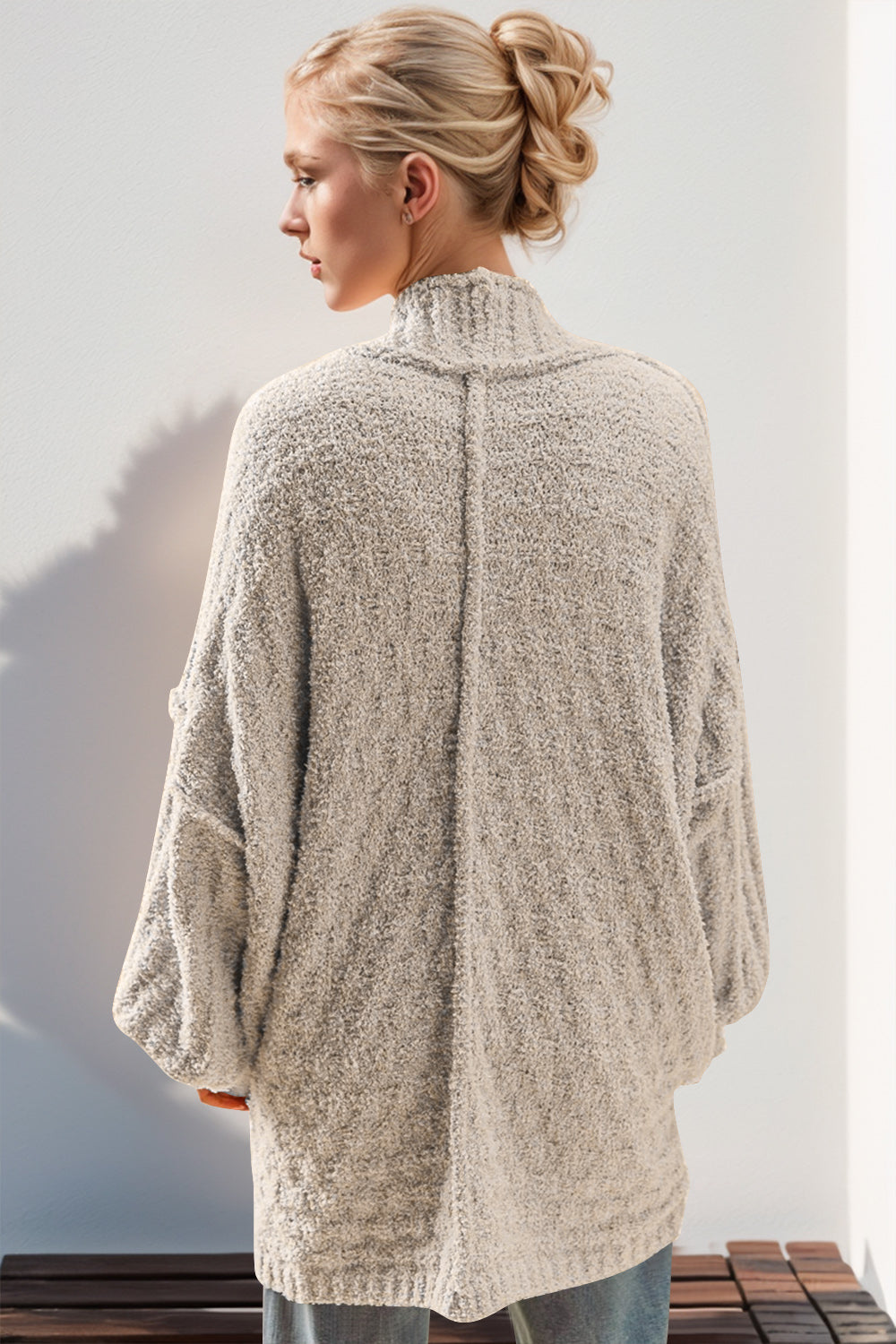Open Front Long Sleeve Cardigan - 9 color options