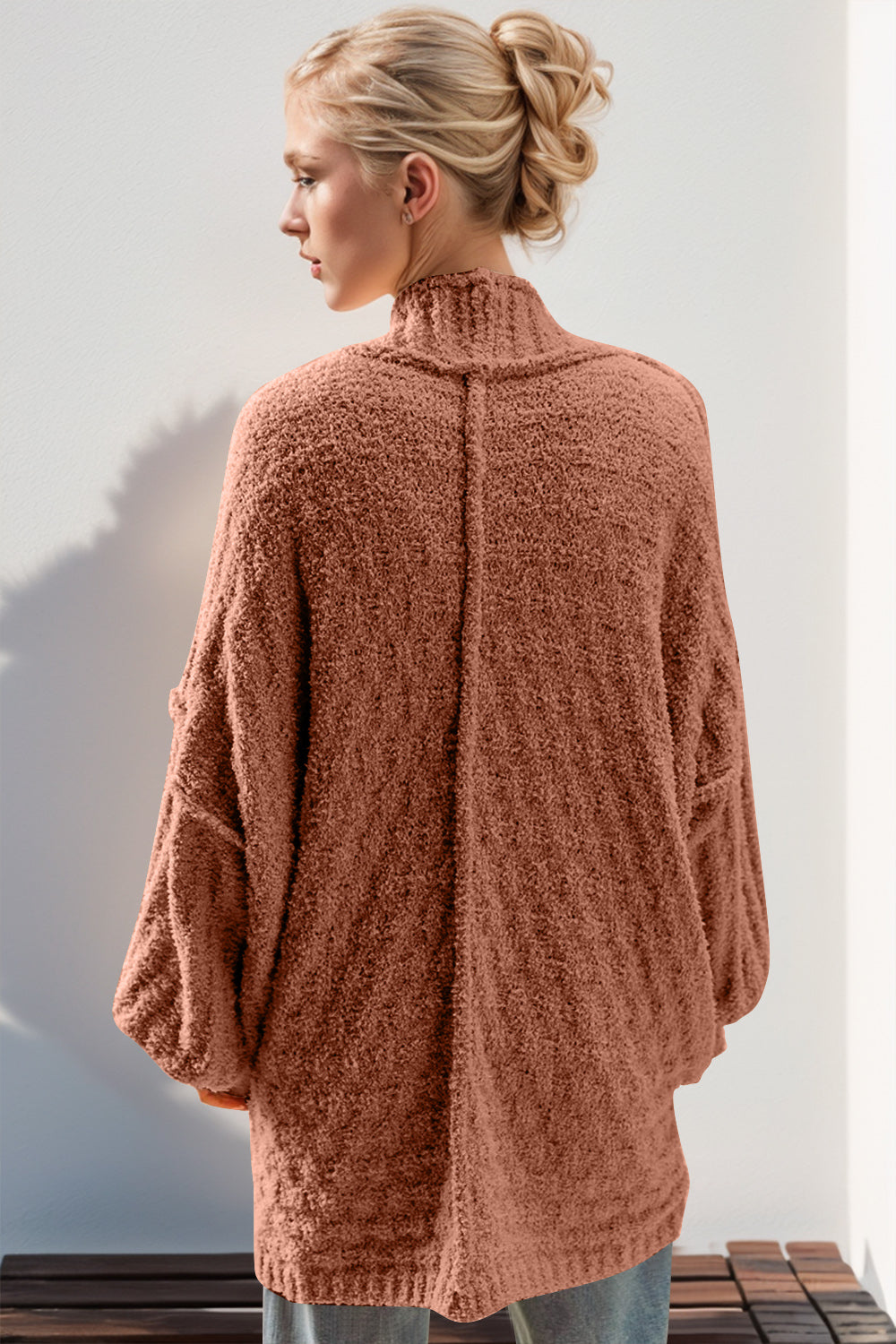 Open Front Long Sleeve Cardigan - 9 color options