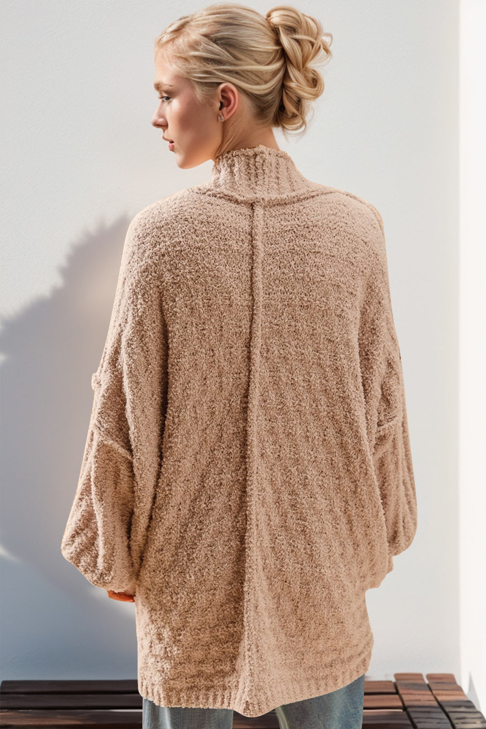 Open Front Long Sleeve Cardigan - 9 color options
