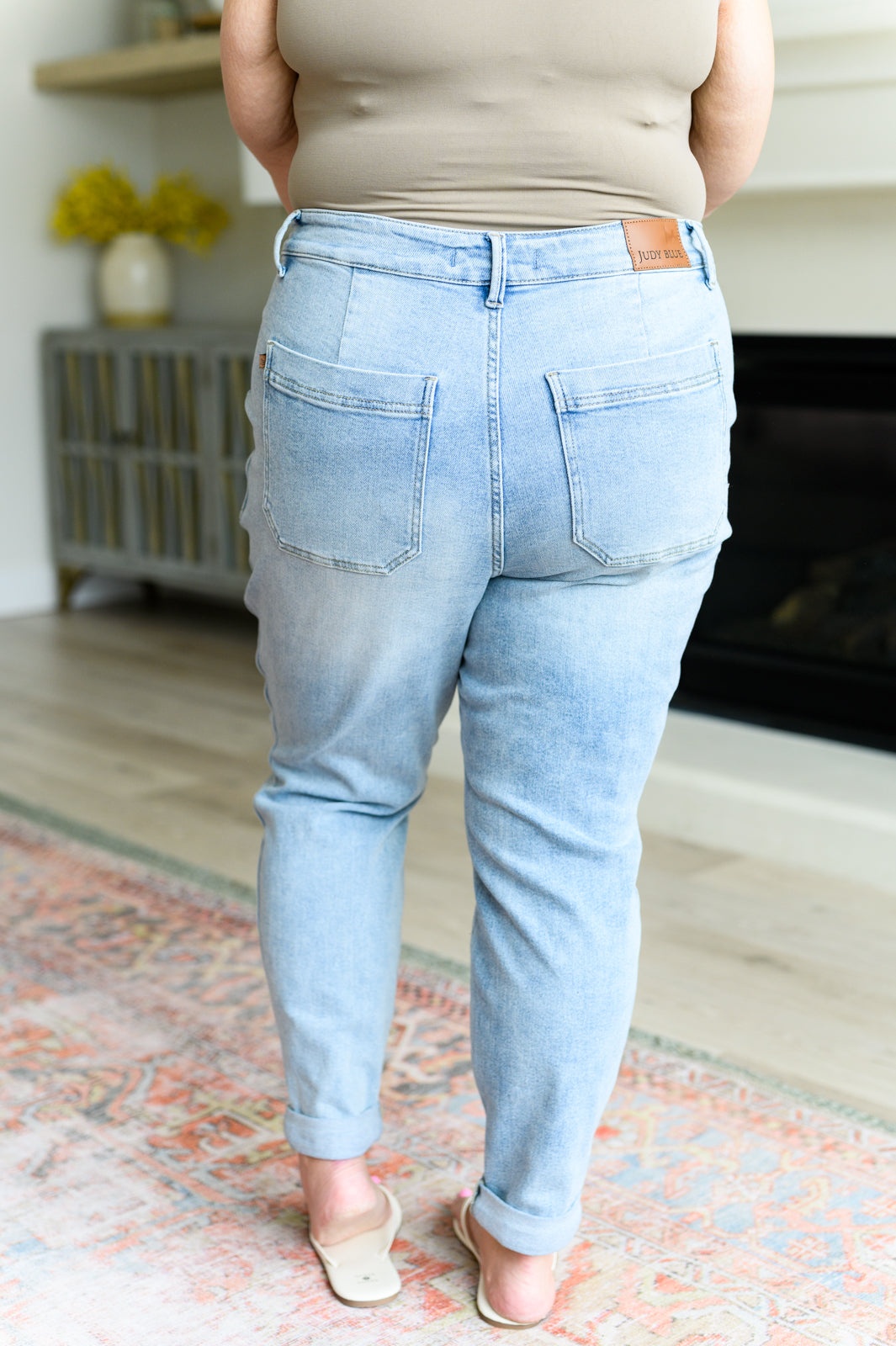 Judy Blue Rise Vintage Denim Jogger