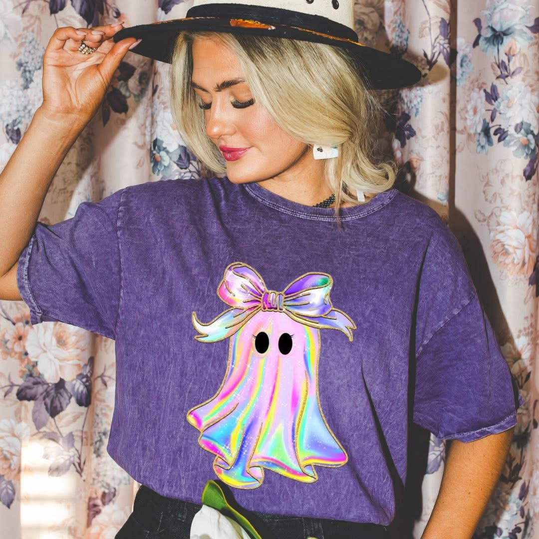 Pretty Girly Ghost Graphic Tee or Sweatshirt