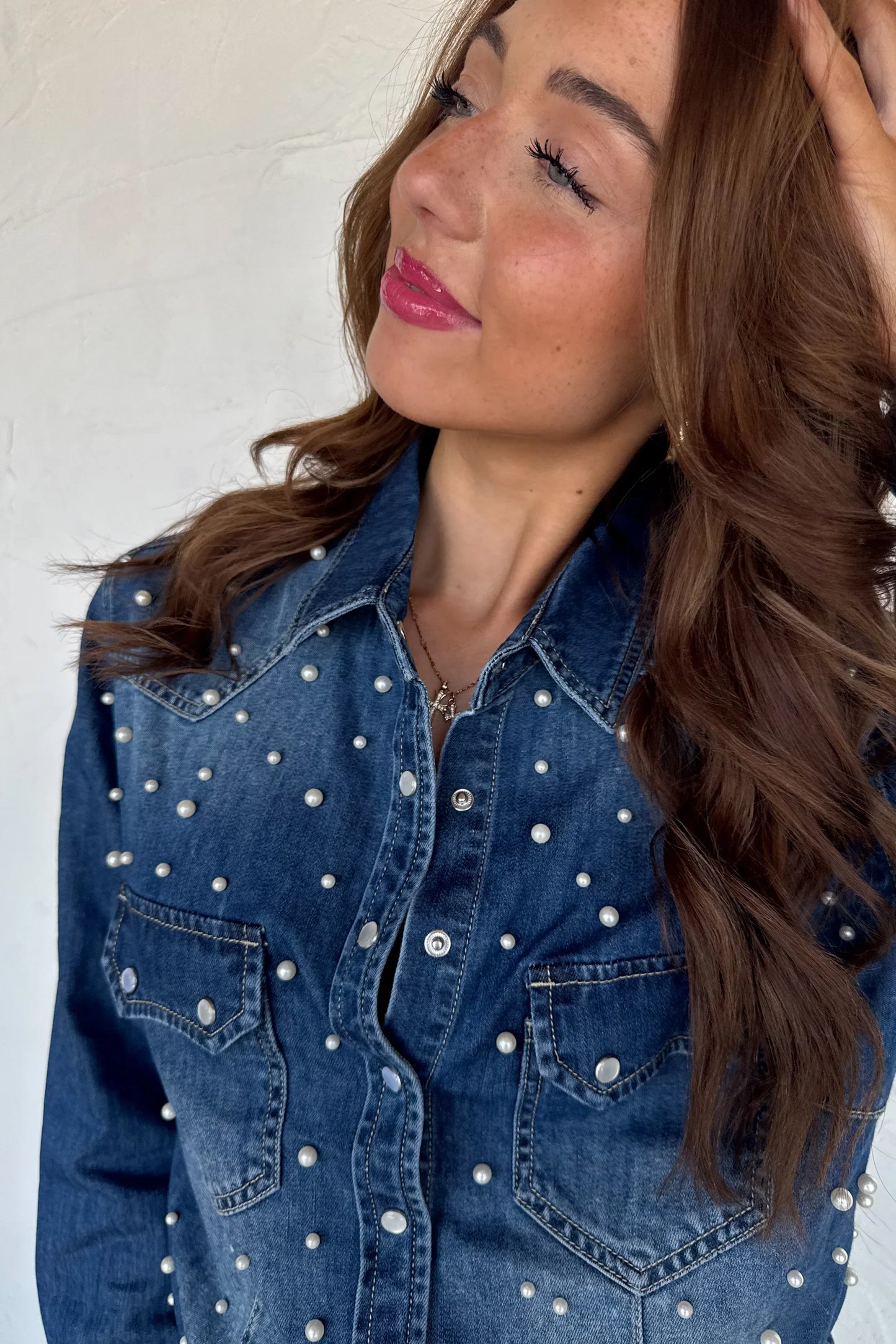 Pre Order: Dolly Denim Top