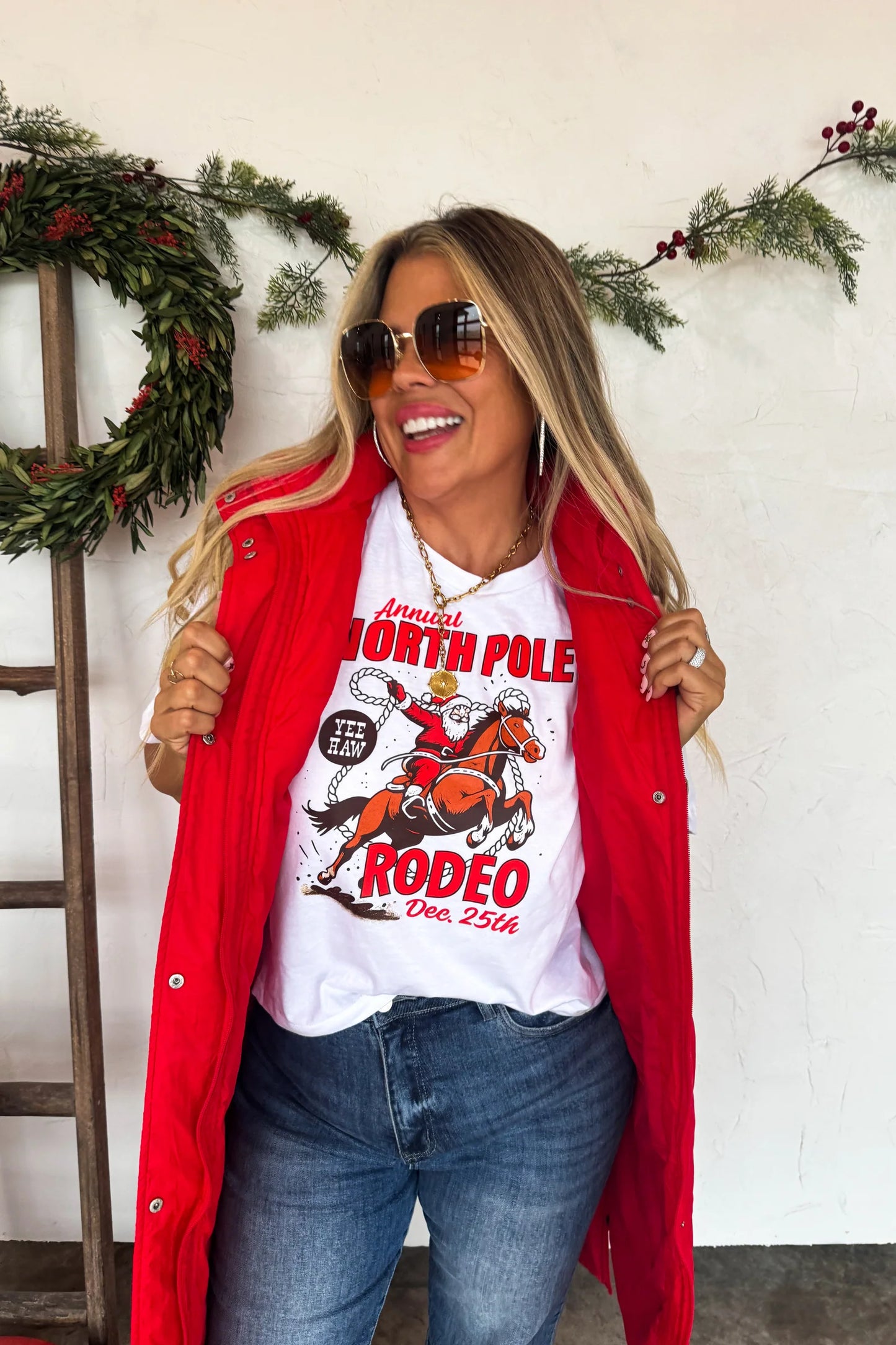 Pre Order: Cowgirl Christmas Graphic Tee