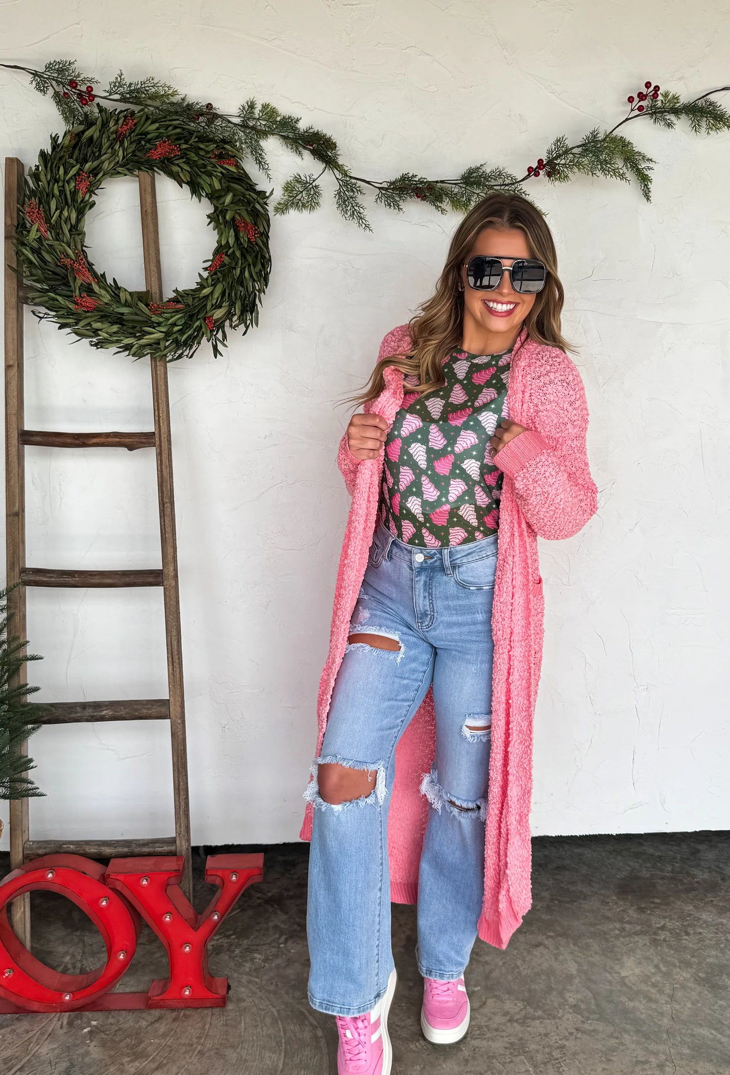 Pre Order: Poppy Knit Popcorn Cardigan