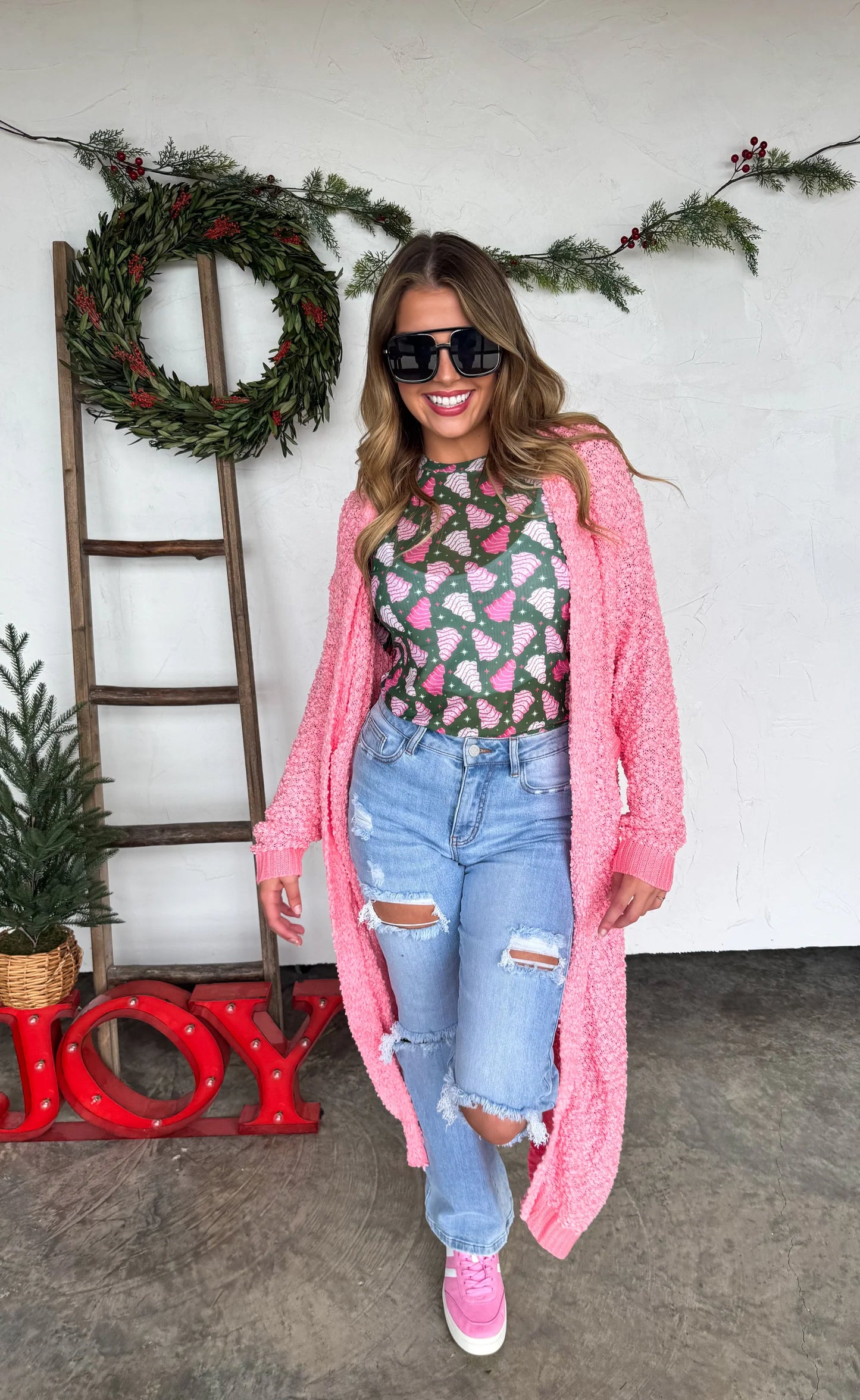 Pre Order: Poppy Knit Popcorn Cardigan