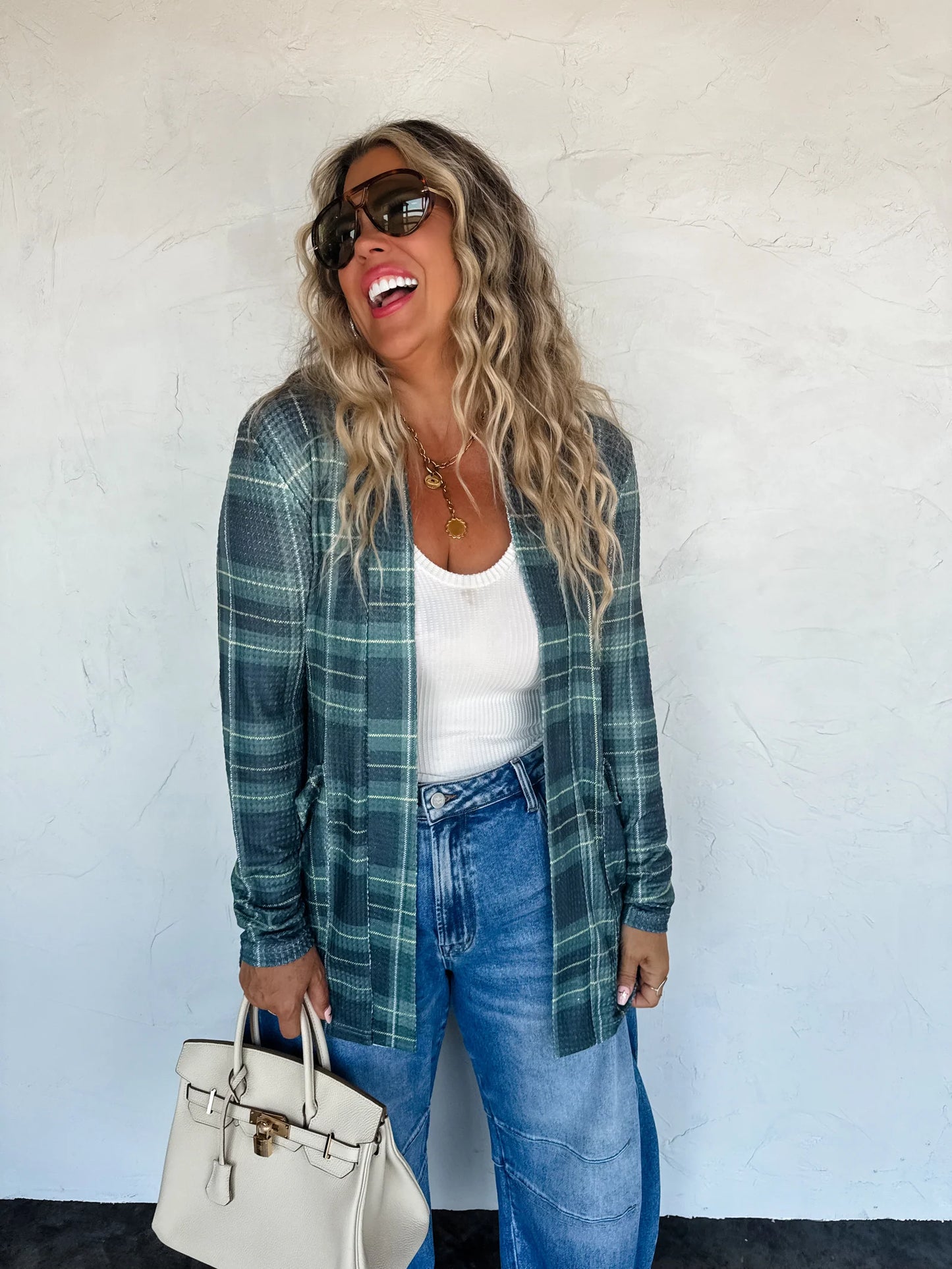 Pre Order: Plaid Lola Cardigans