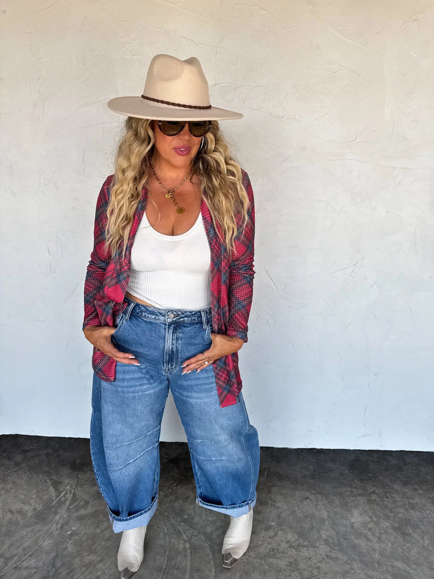 Pre Order: Plaid Lola Cardigans