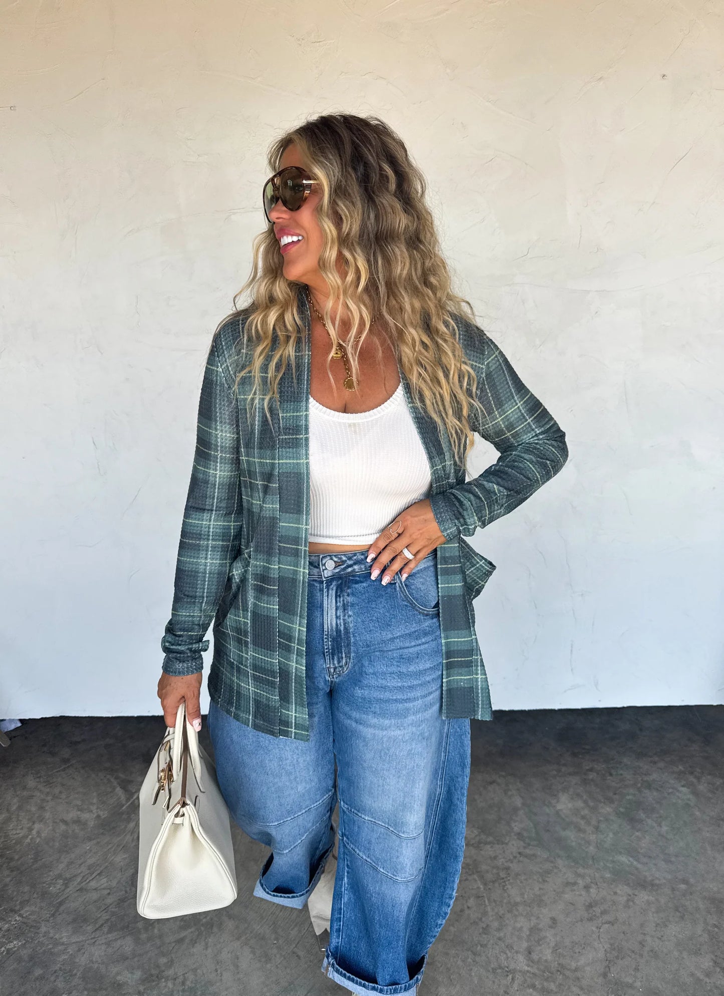 Pre Order: Plaid Lola Cardigans