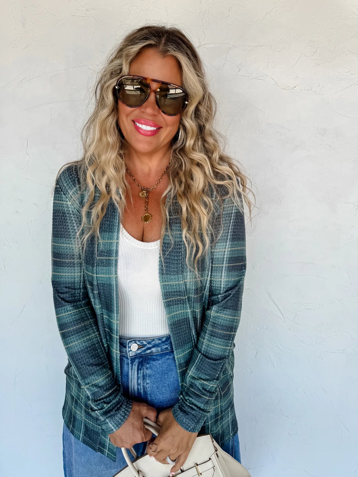 Pre Order: Plaid Lola Cardigans