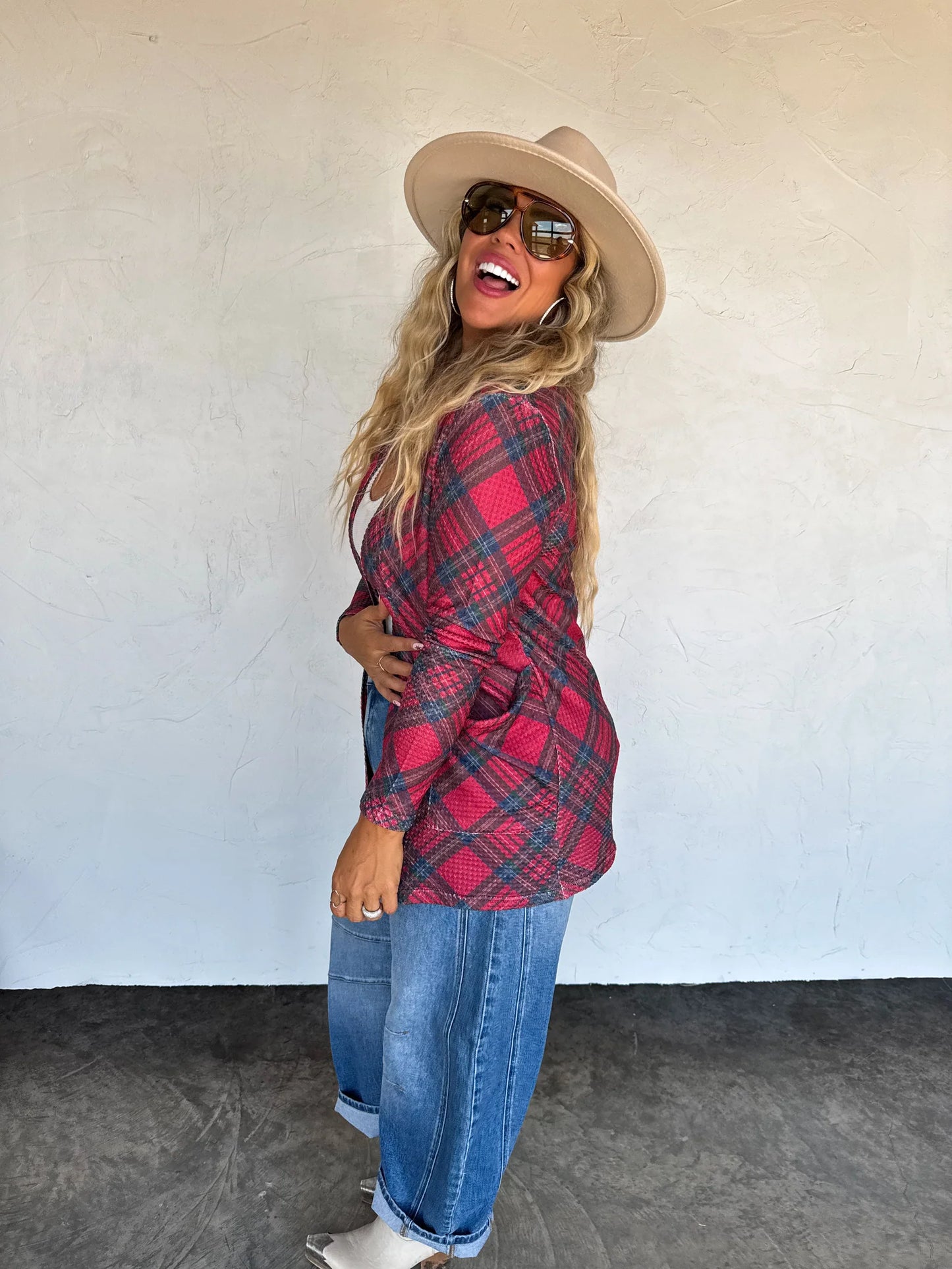 Pre Order: Plaid Lola Cardigans