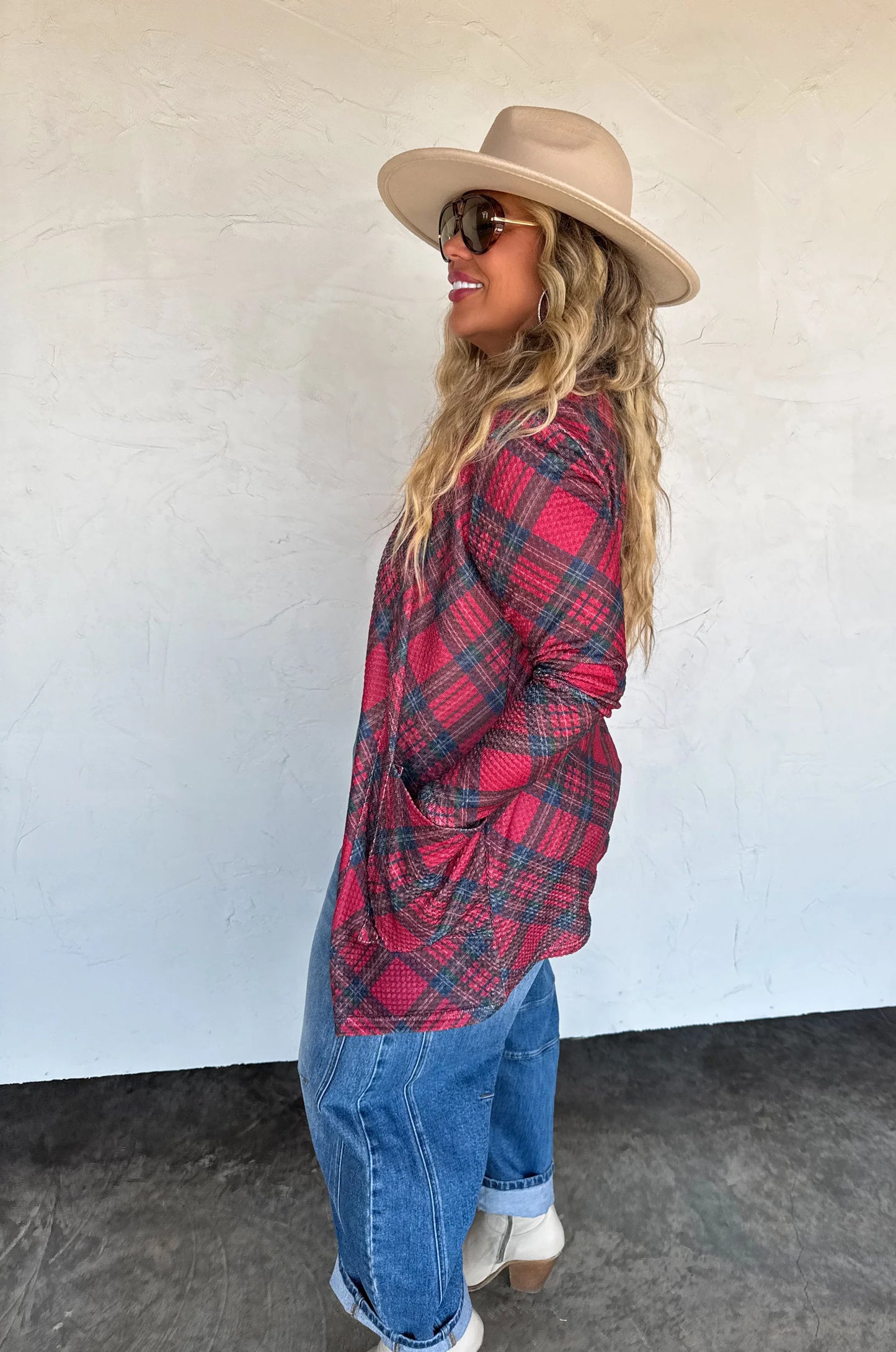 Pre Order: Plaid Lola Cardigans