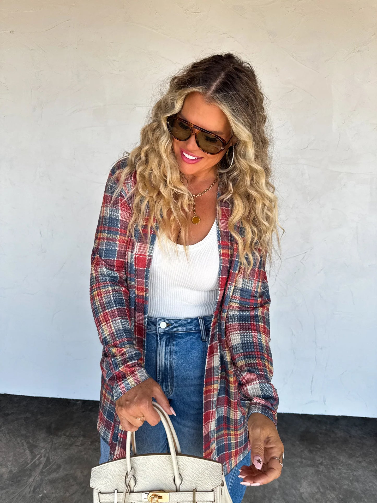 Pre Order: Plaid Lola Cardigans
