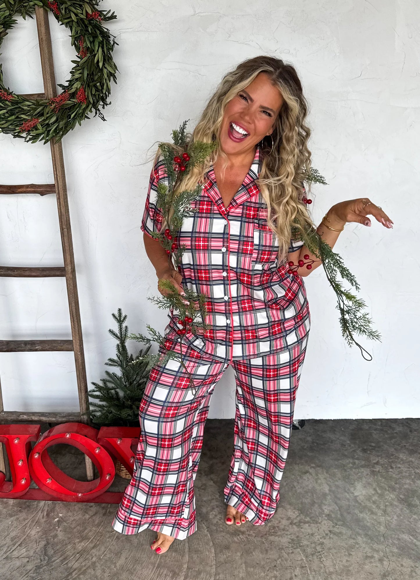 Pre Order: Christmas Luxe PJ Set
