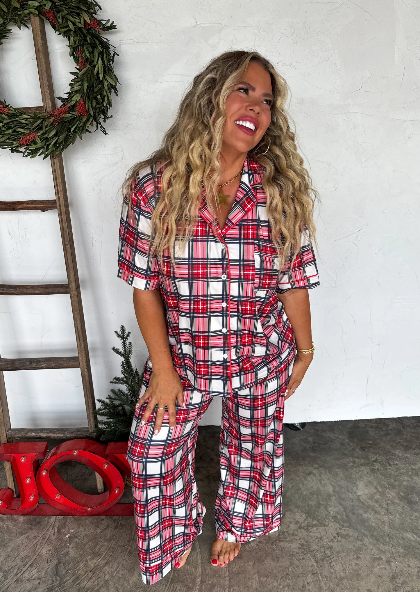 Pre Order: Christmas Luxe PJ Set