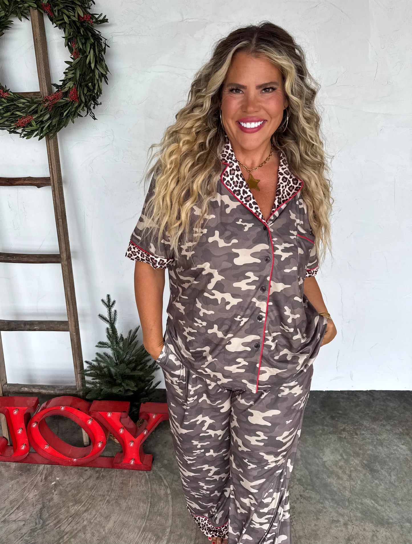 Pre Order: Christmas Luxe PJ Set