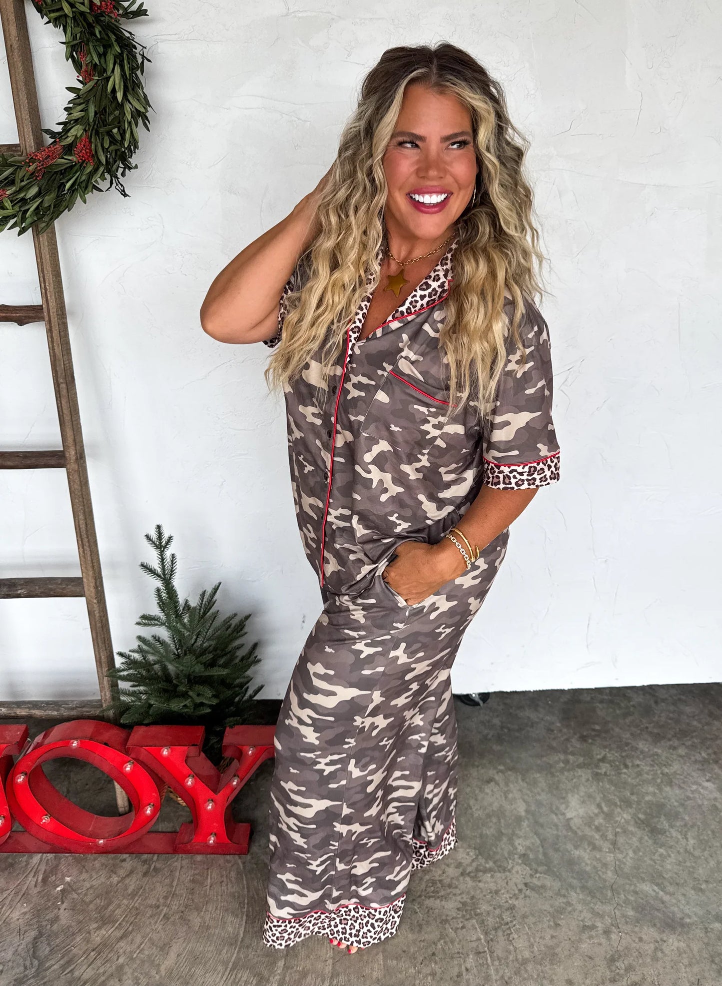 Pre Order: Christmas Luxe PJ Set