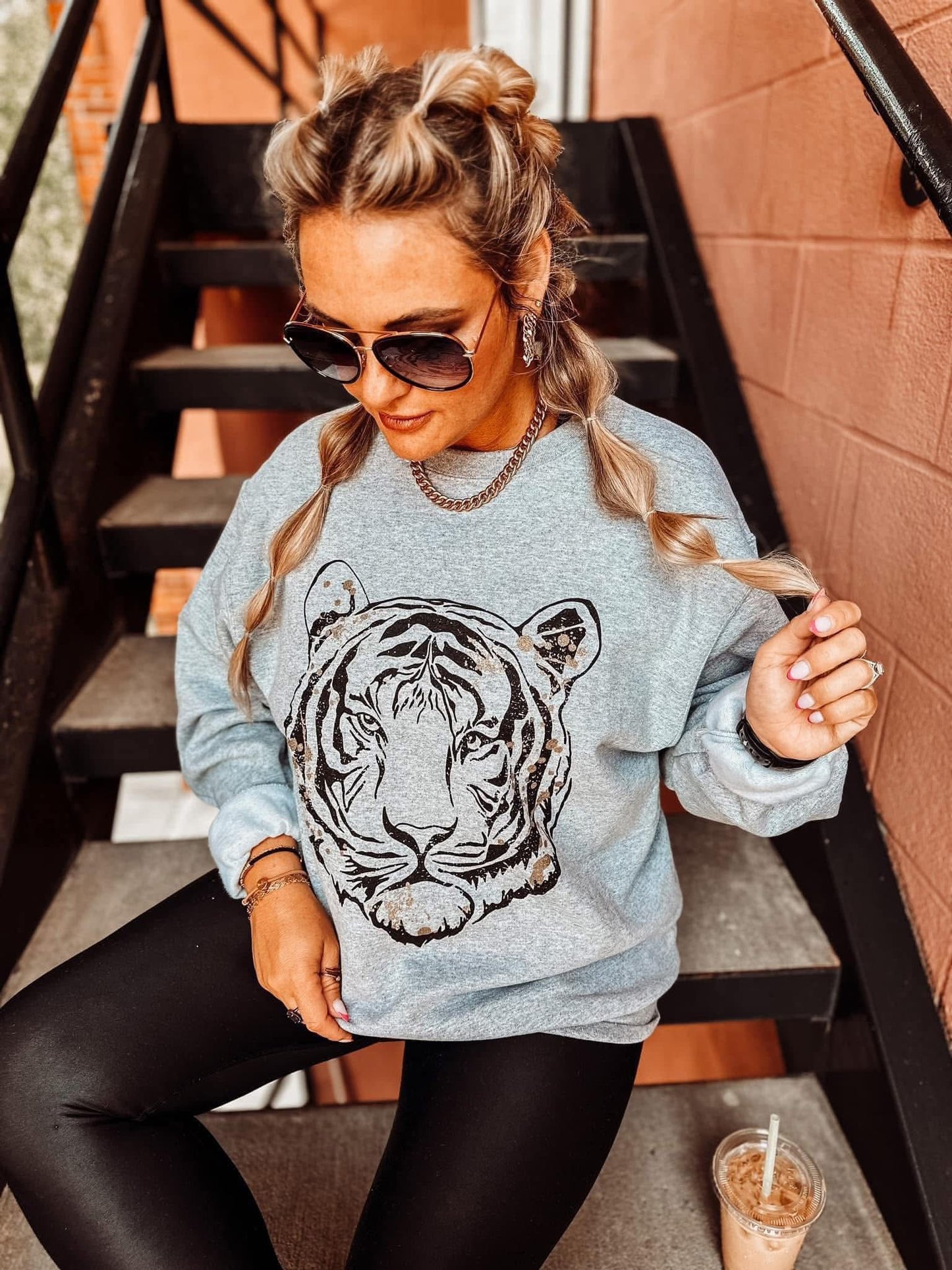 Golden Tiger Graphic Tee