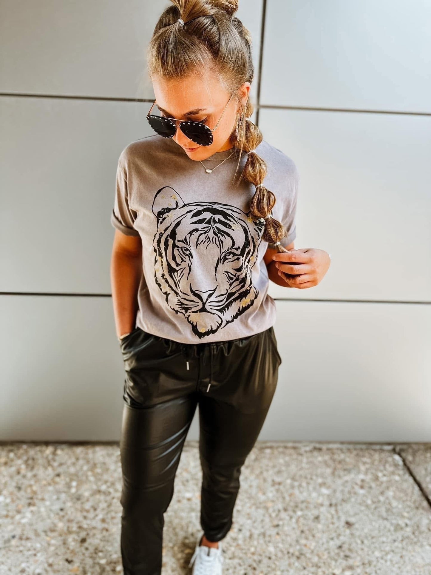 Golden Tiger Graphic Tee