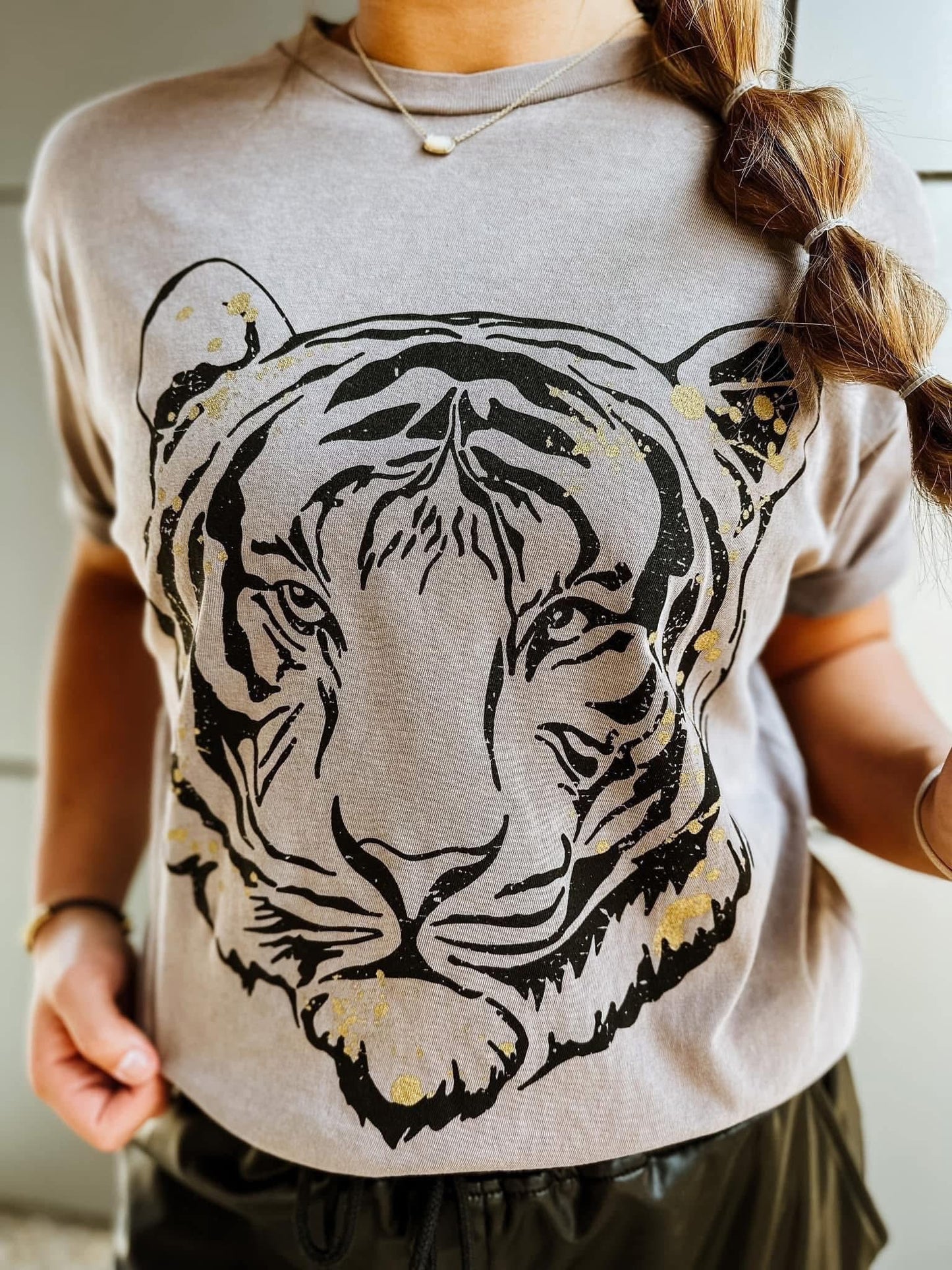 Golden Tiger Graphic Tee