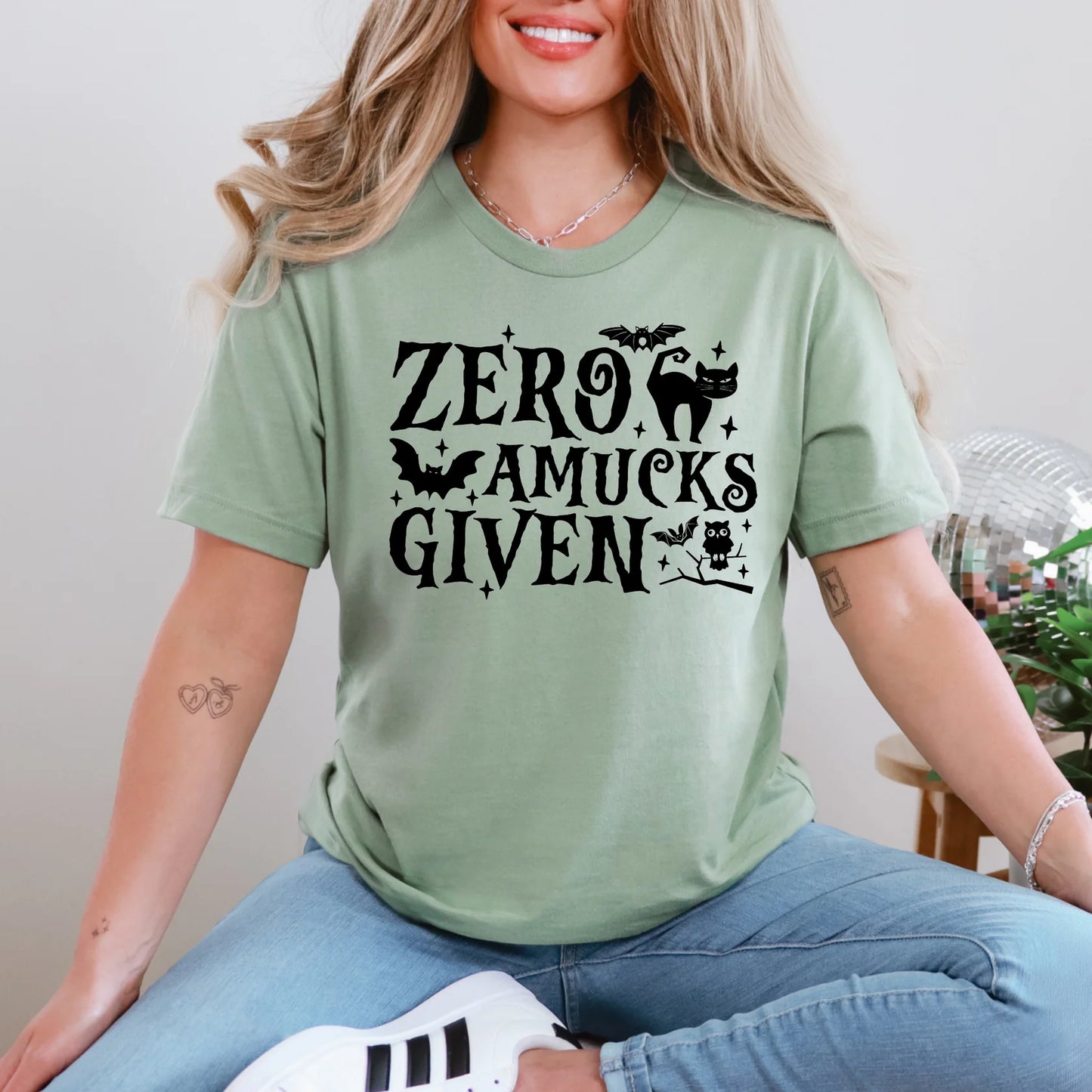 Zero Amucks Given Graphic Tee - 3 color options