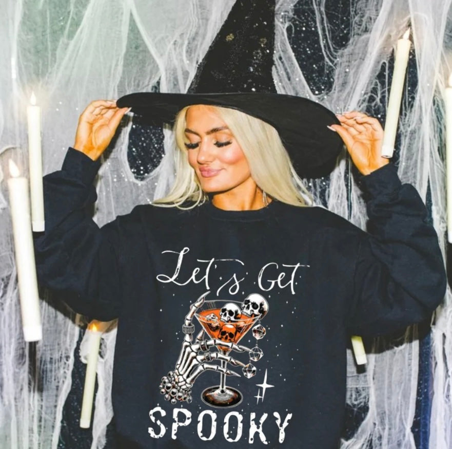 Let’s Get Spooky Graphic Tee or Sweatshirt