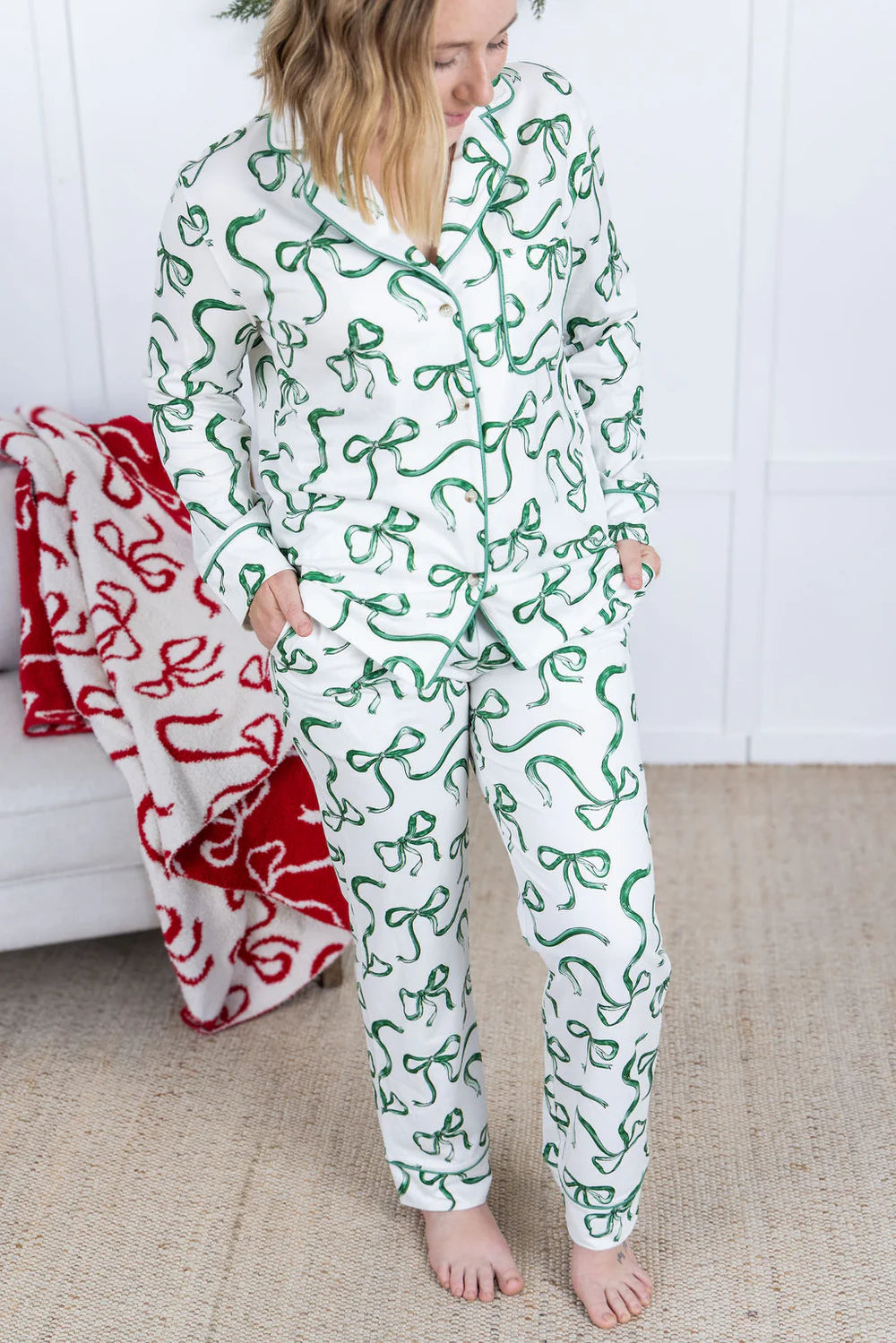 Ribbon Holiday PJ’s