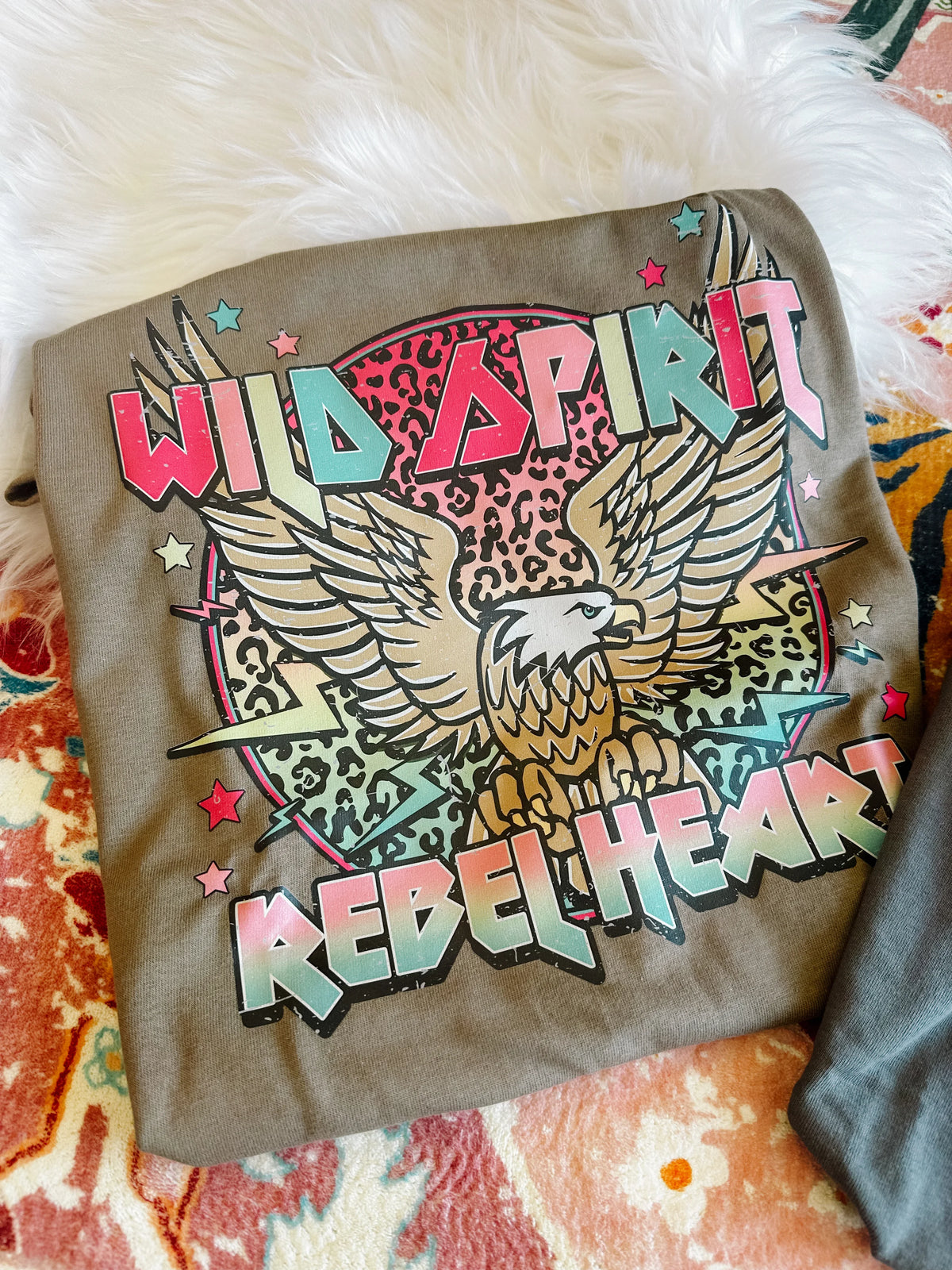 Wild Spirit Design Graphic Tee or Sweatshirt