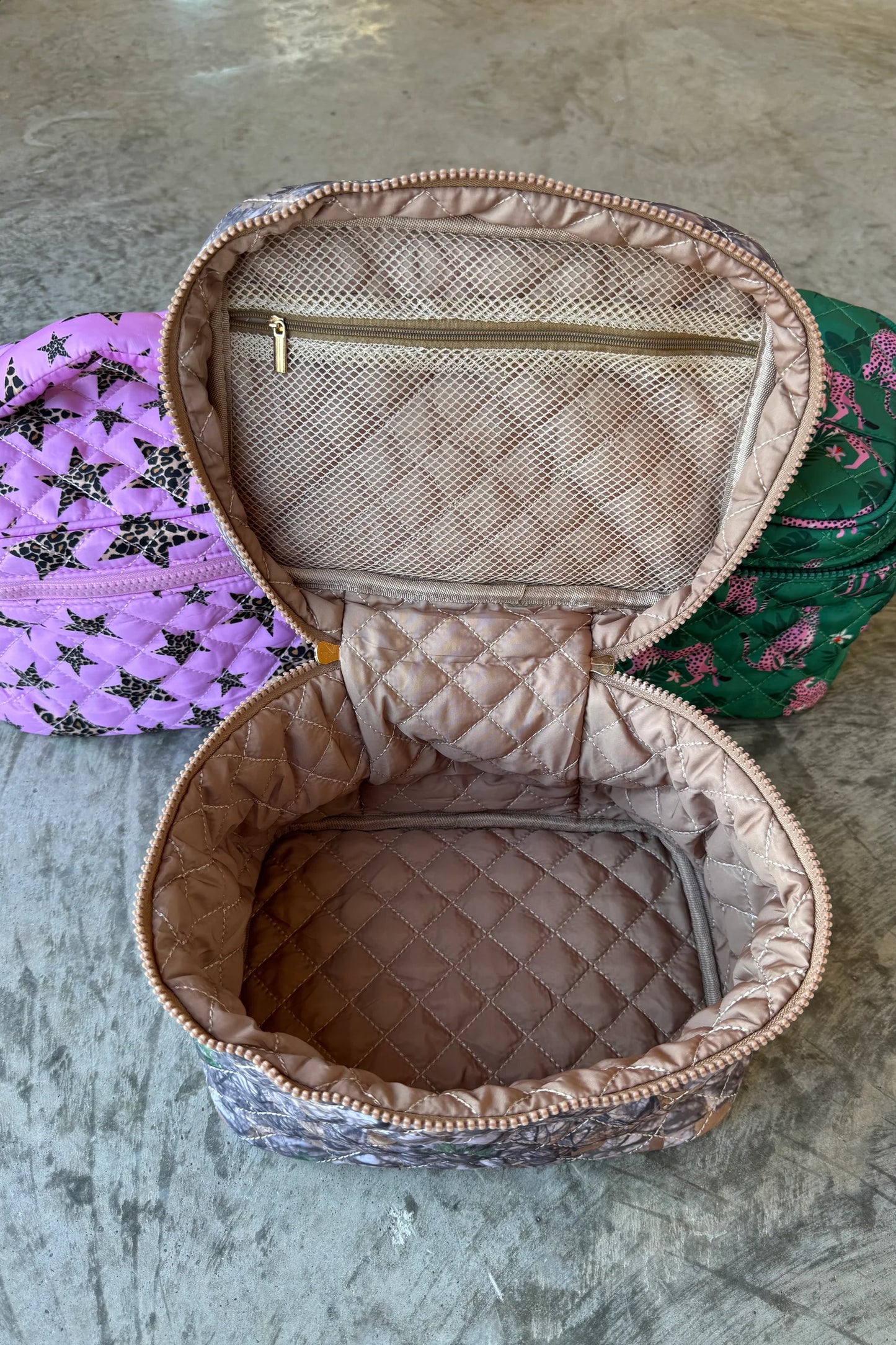 Pre Order: Quilted Puffer Makeup Bag