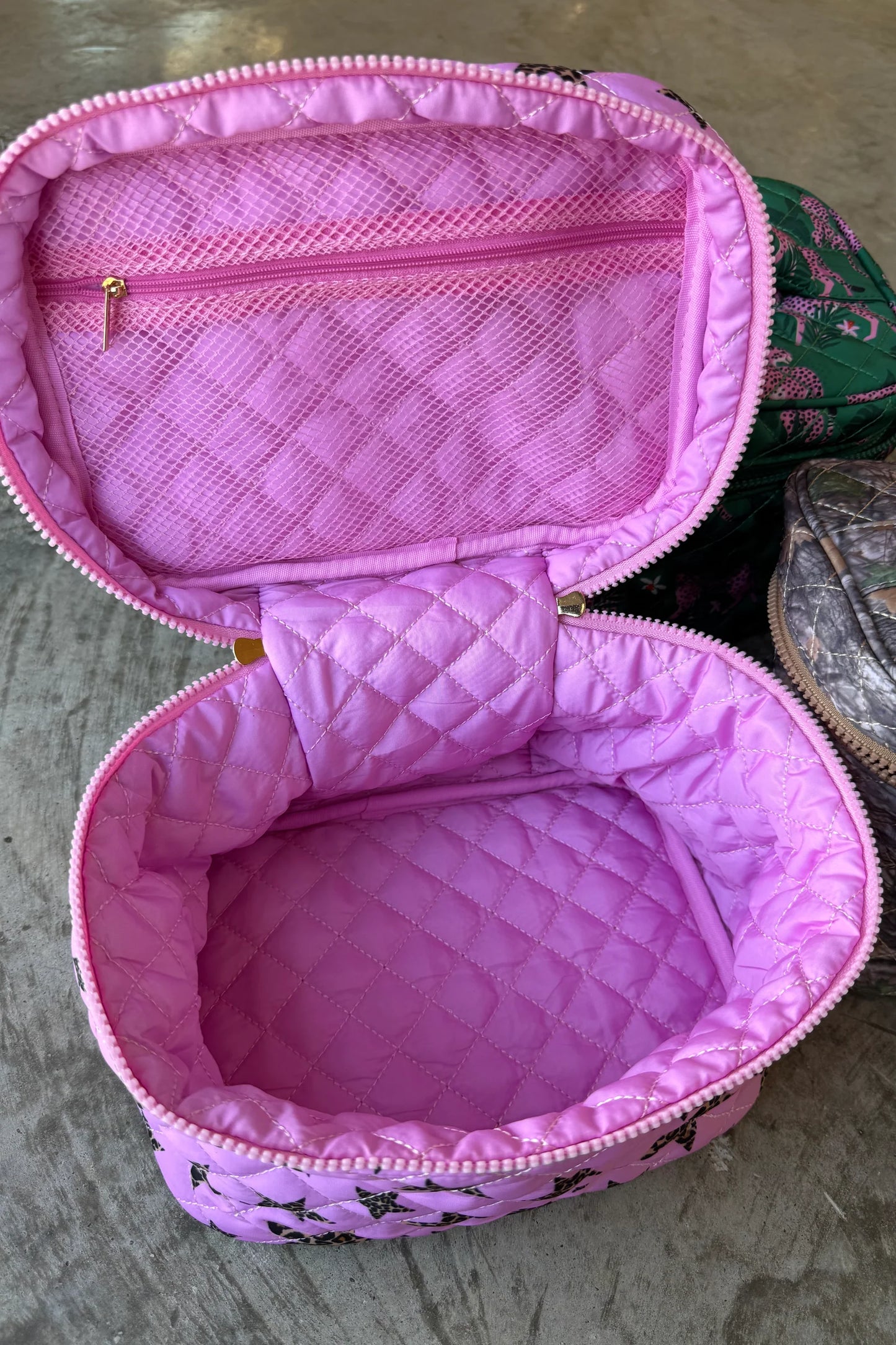 Pre Order: Quilted Puffer Makeup Bag