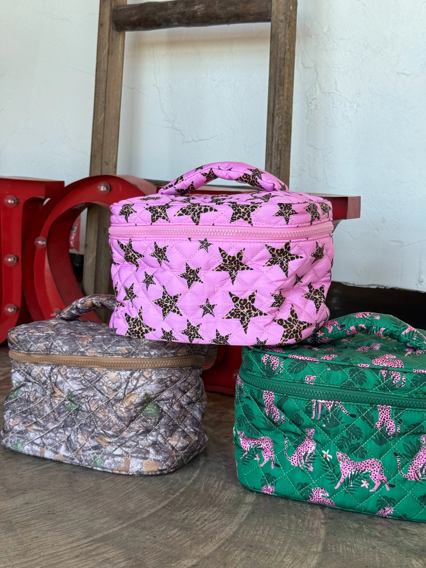 Pre Order: Quilted Puffer Makeup Bag