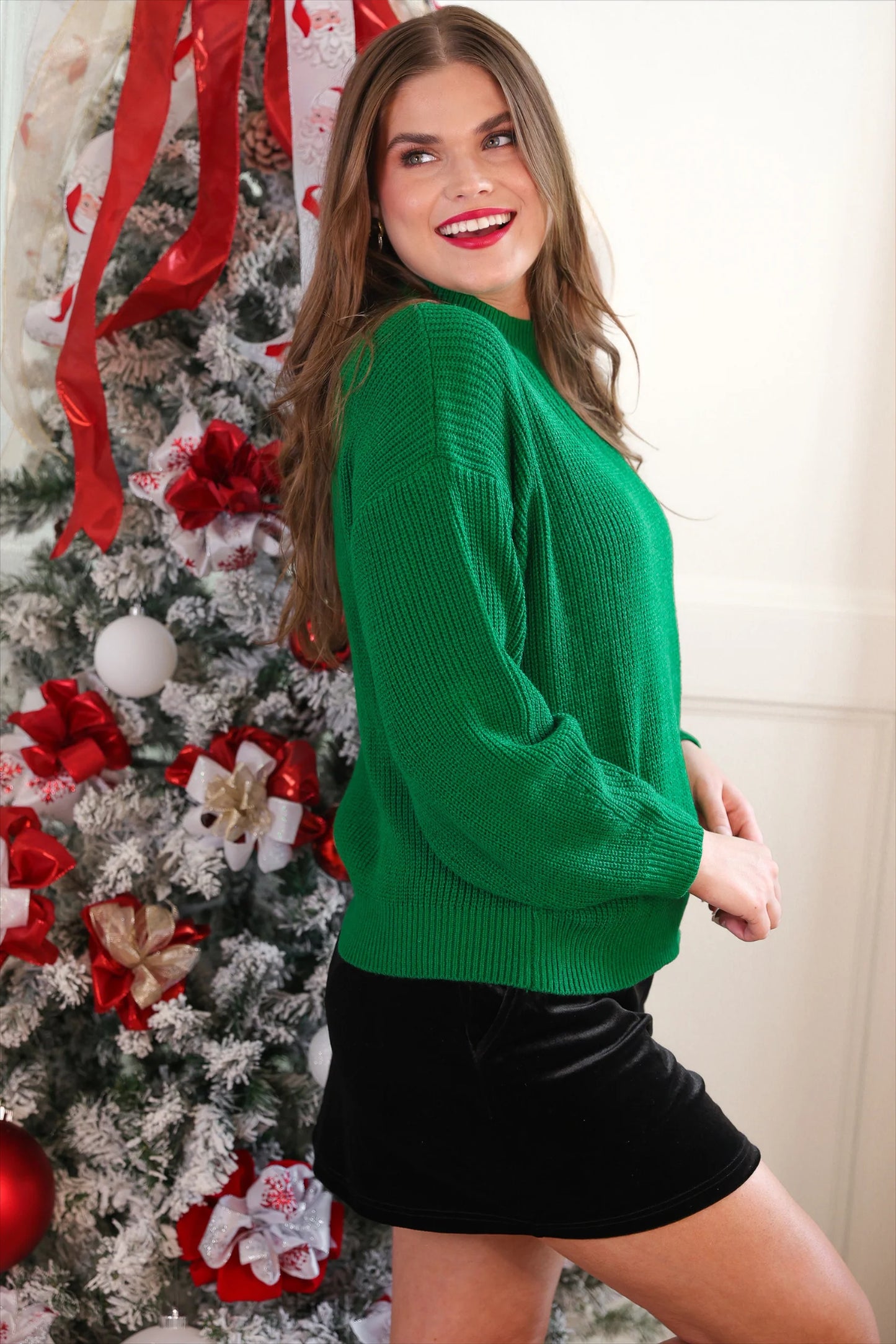 Green Sweet as Sugar Sweater