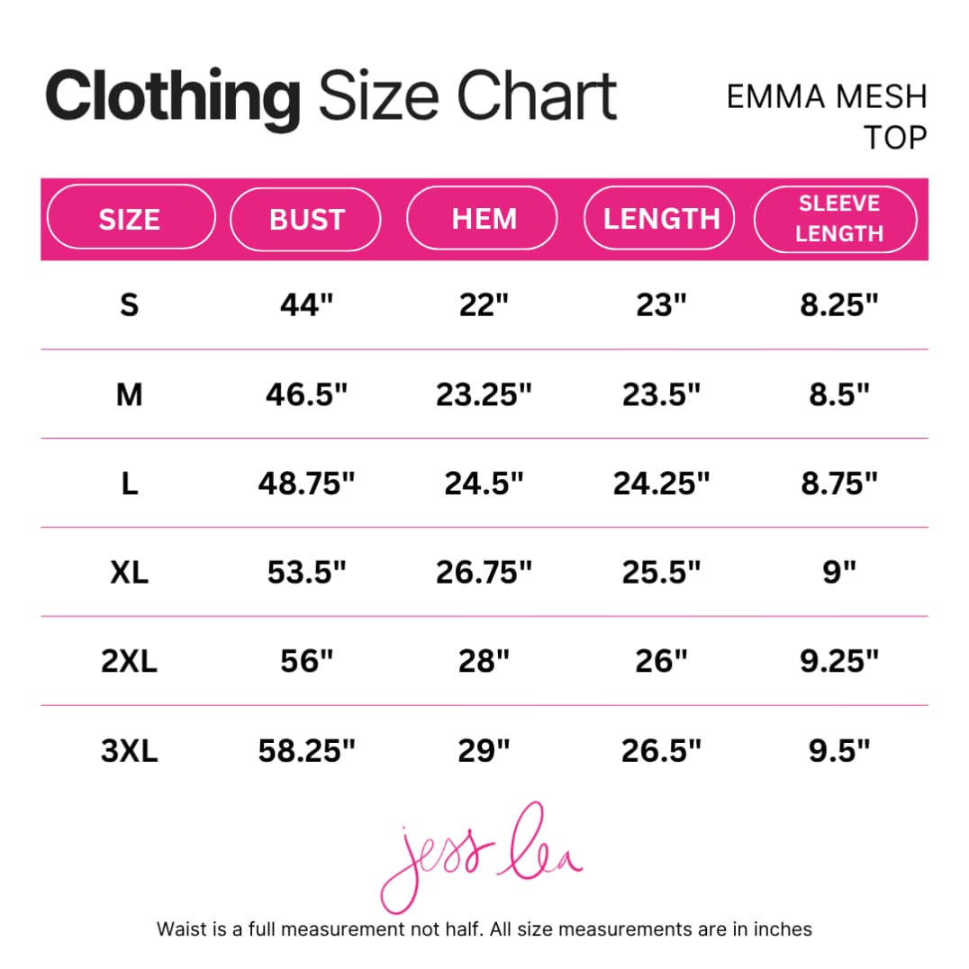 Emma Mesh Tee- Turkey Harvest