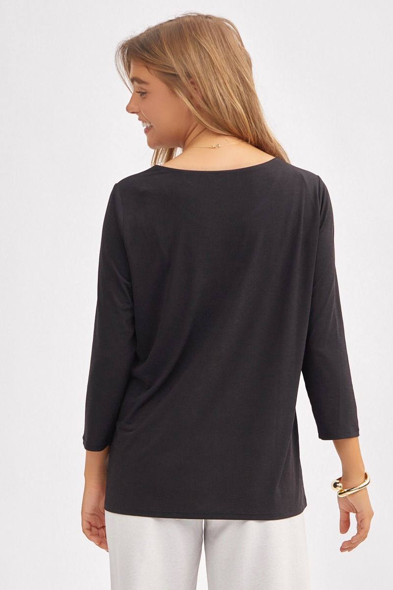 Classic Round Neck Top - 7 color options