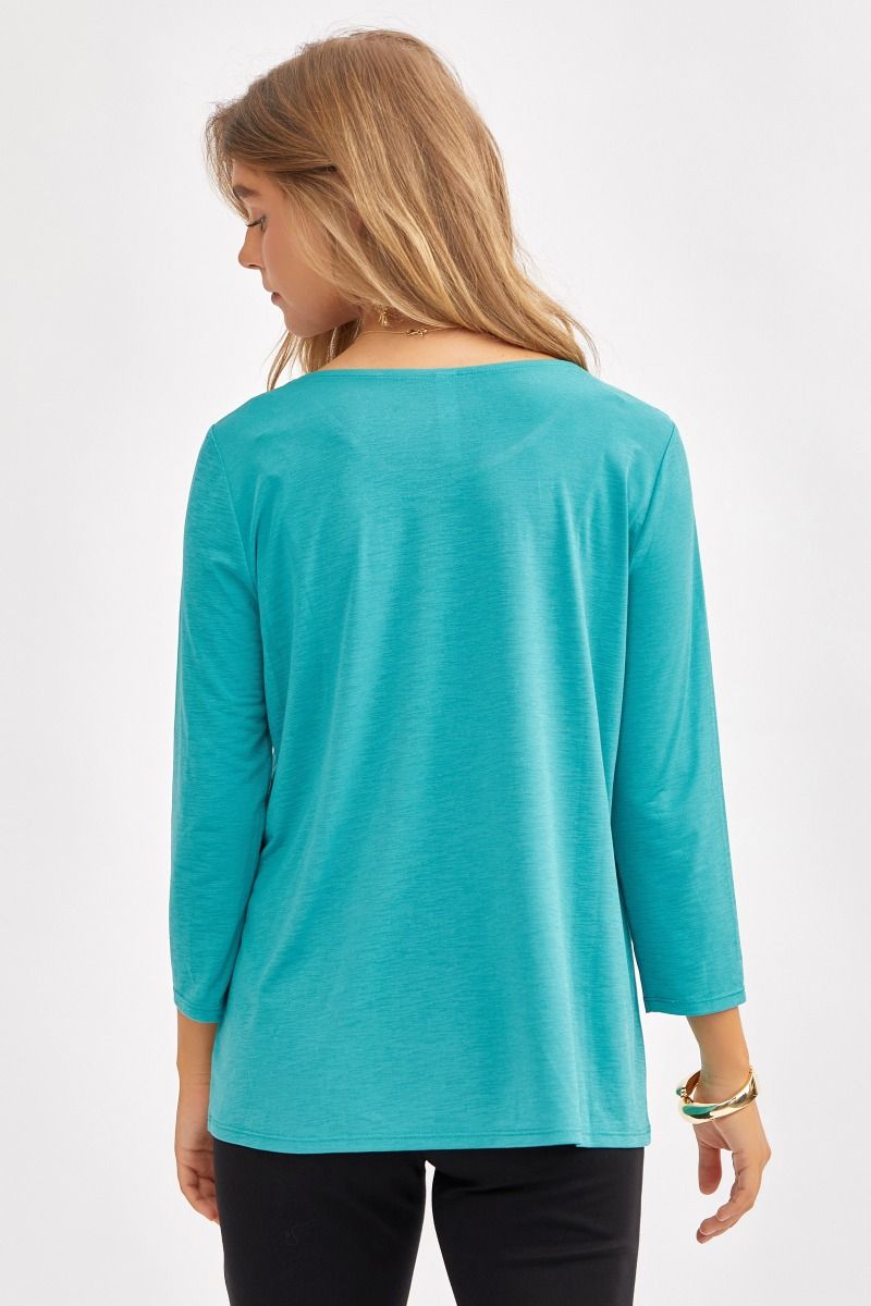 Classic Round Neck Top - 7 color options