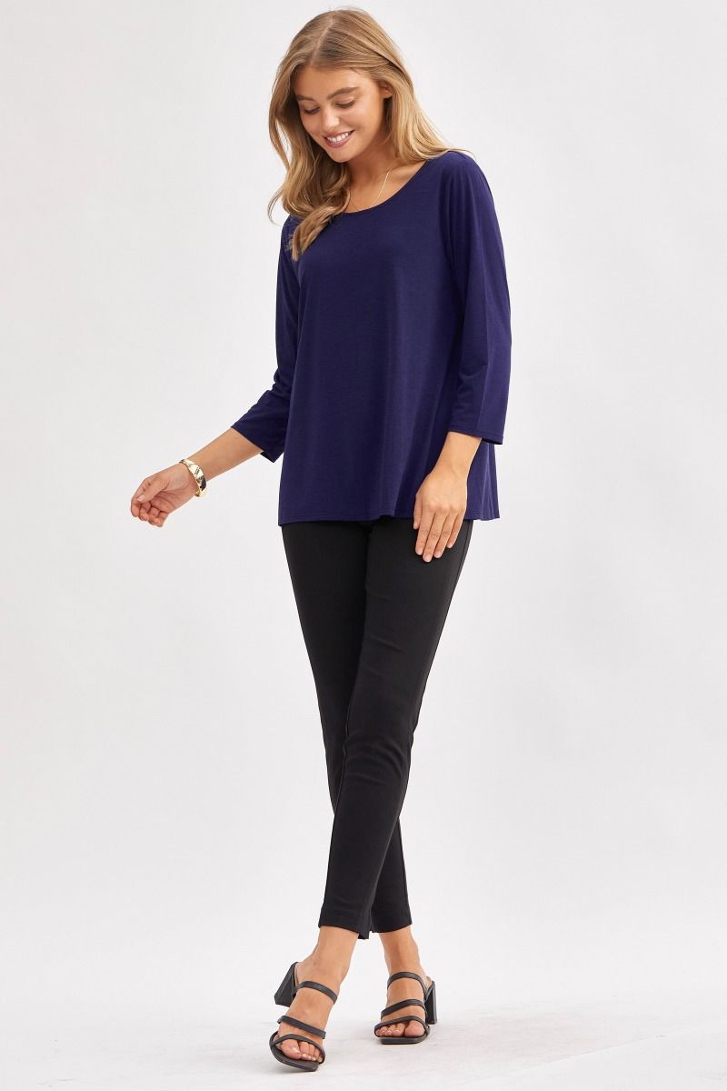 Classic Round Neck Top - 7 color options
