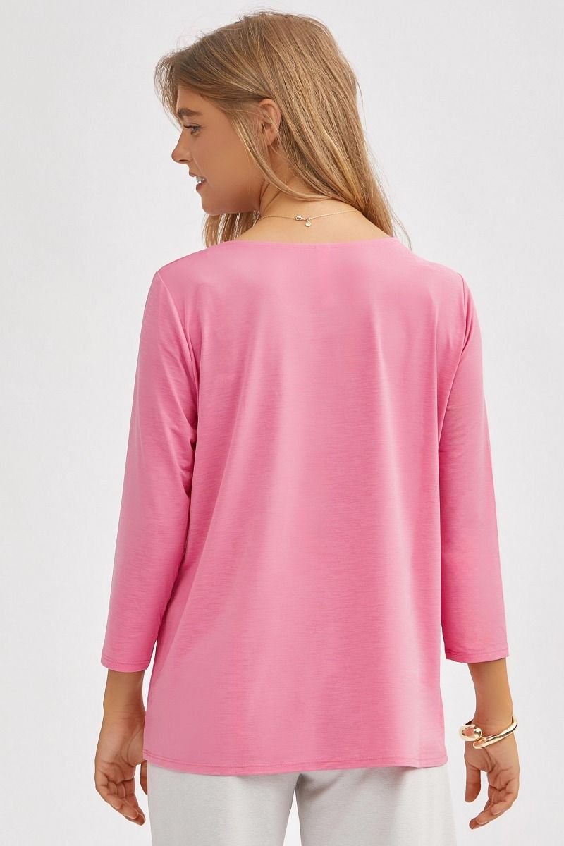 Classic Round Neck Top - 7 color options