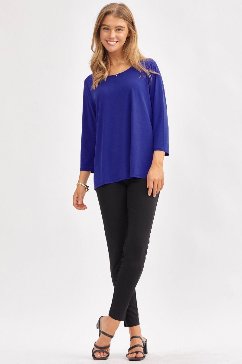 Classic Round Neck Top - 7 color options