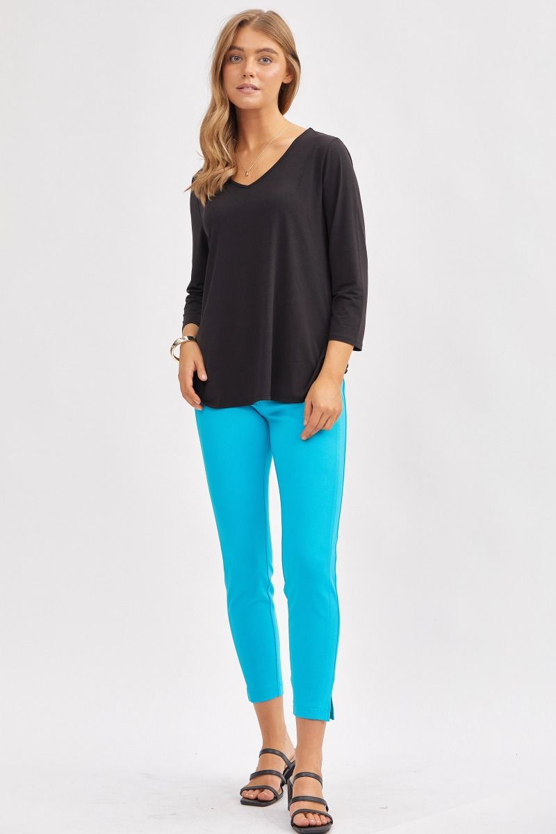 Classic V-Neck Top - 8 color options