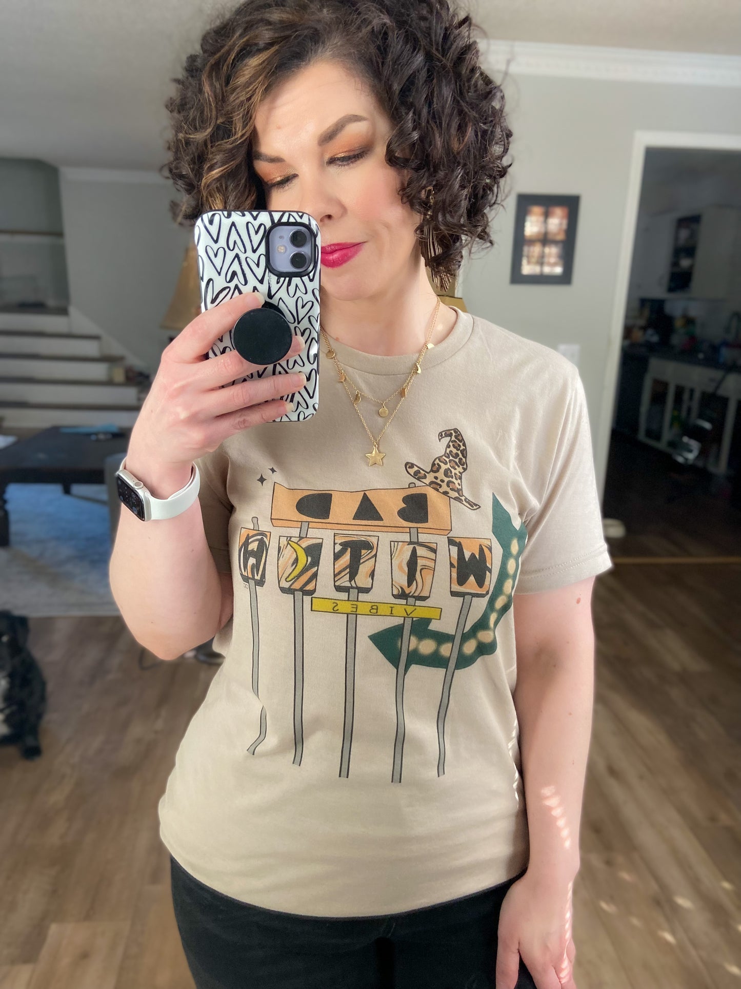Bad Witch Halloween Graphic Tee