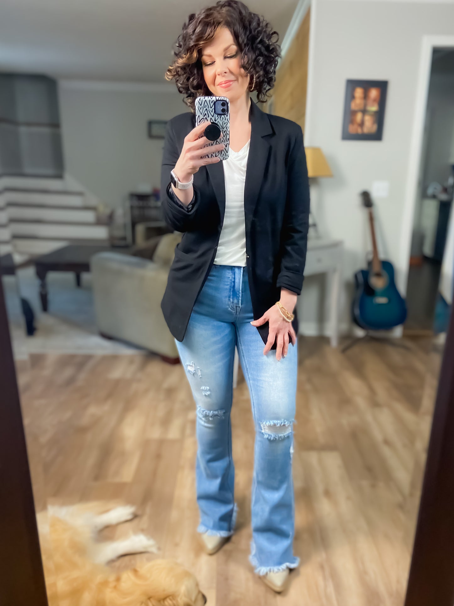 The Perfect Black Blazer