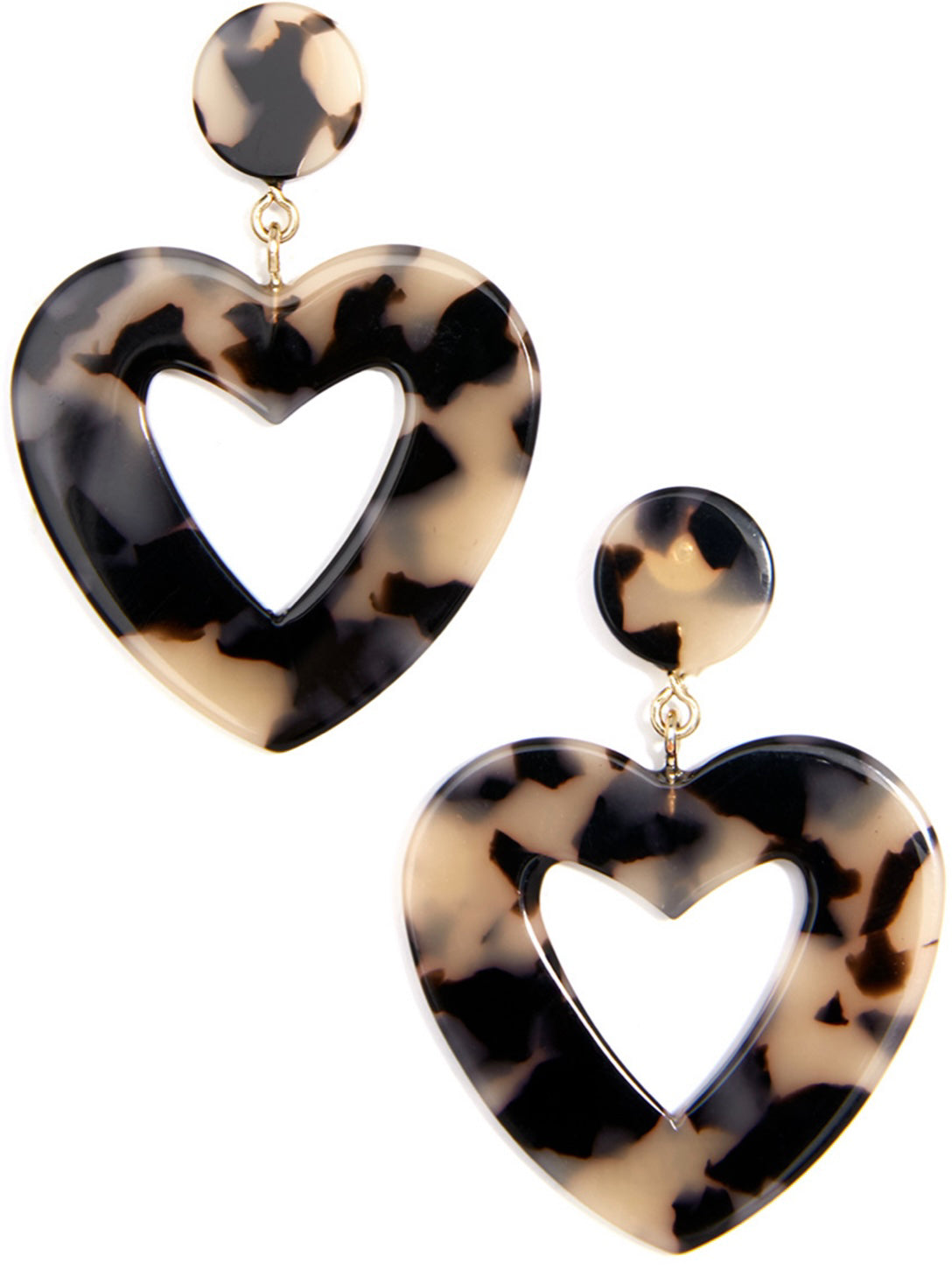 Heart Drop Earrings