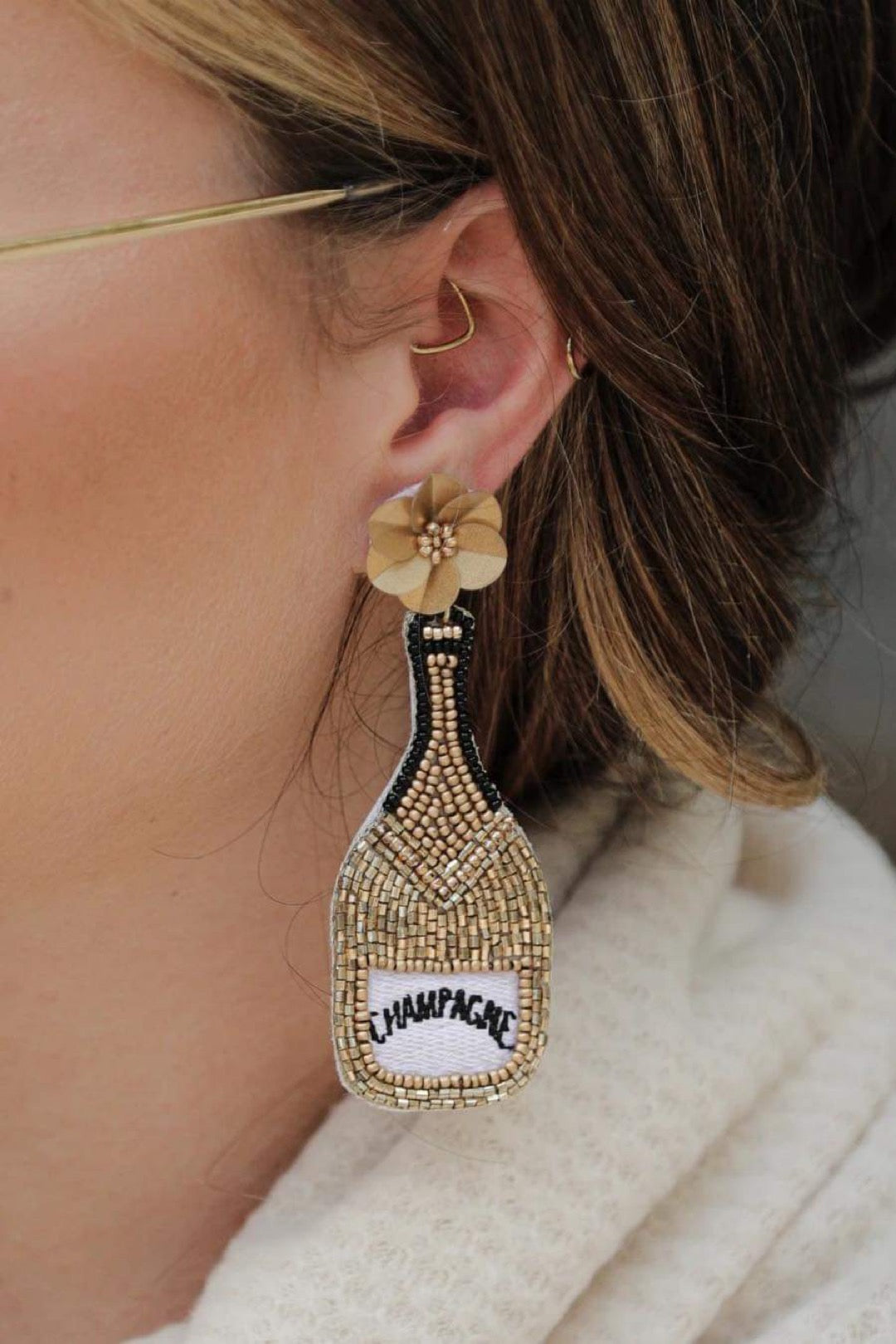 Champagne Pop Earrings