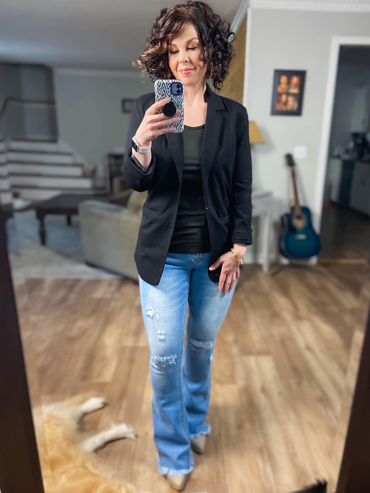 The Perfect Black Blazer