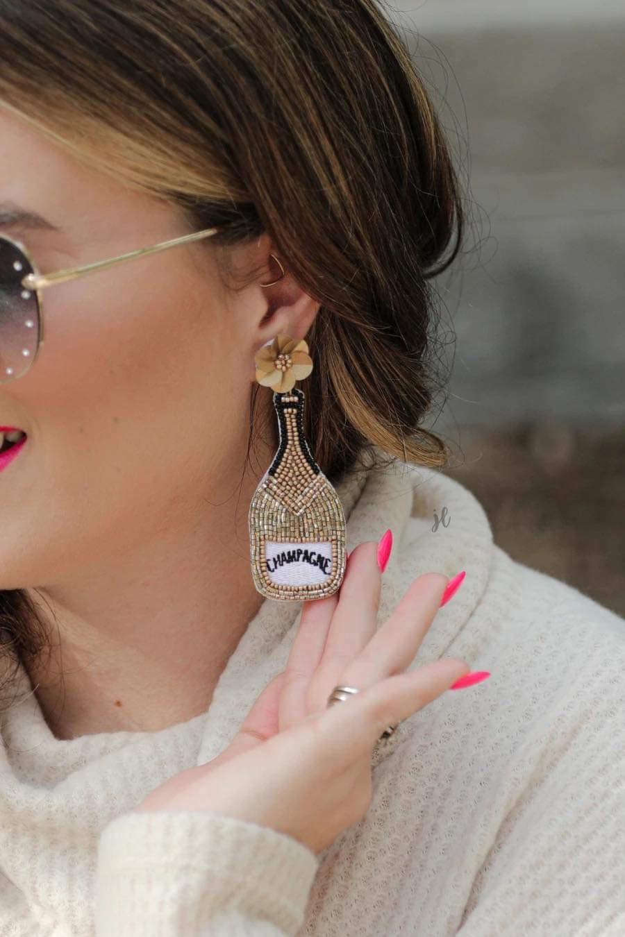 Champagne Pop Earrings