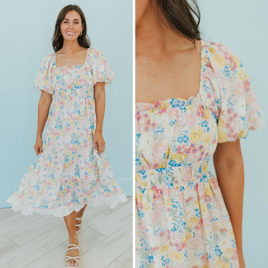 Dainty Floral Dress