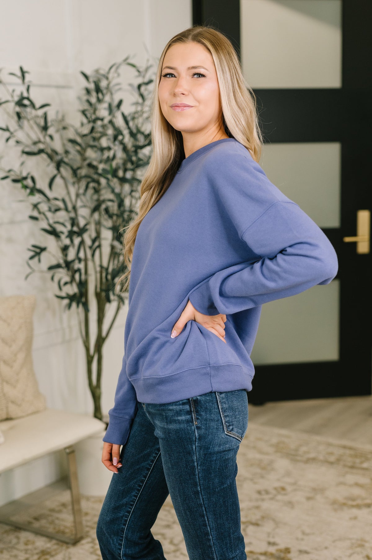 Always True Pullover in Marlin
