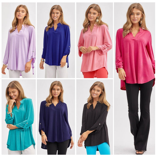 Lizzy Top - 7 color options