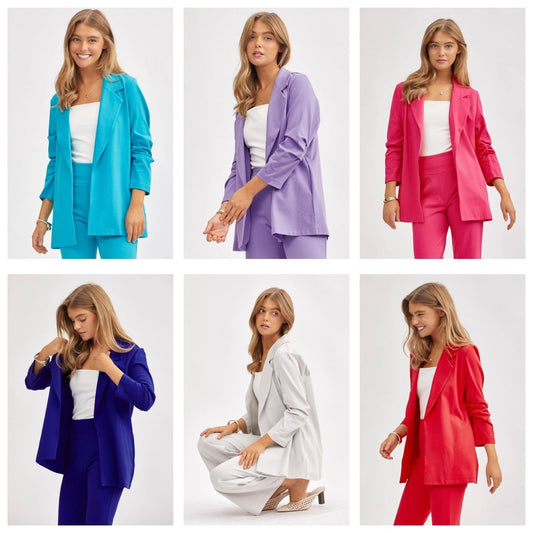 Magic 3/4 Blazer - 6 color options